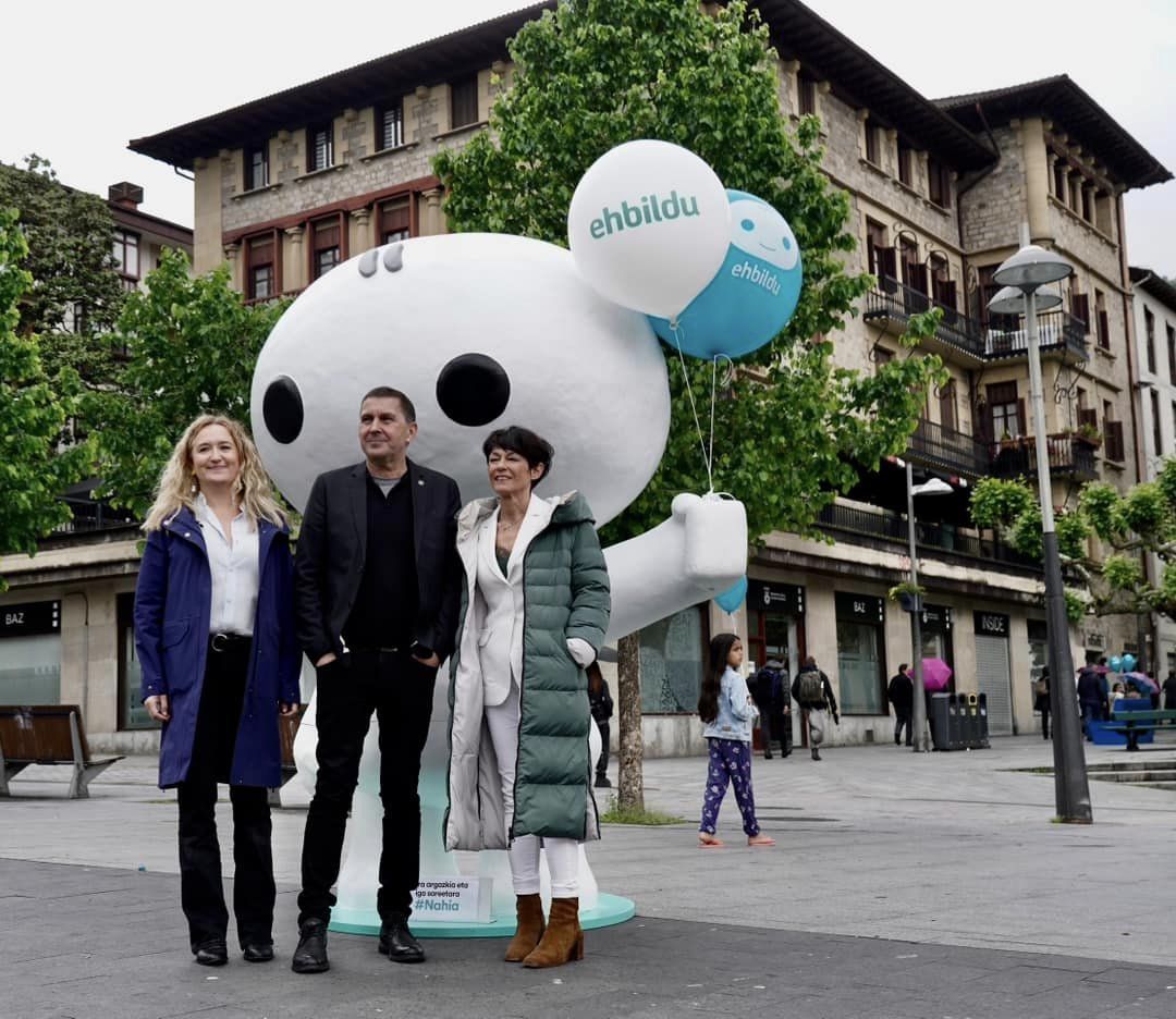 Una foto de campaña de EH Bildu.