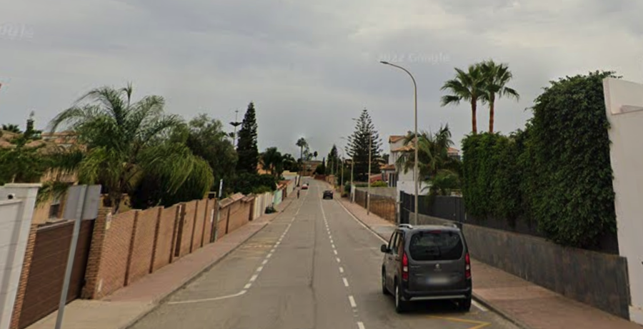 La avenida de La Línea donde tiene lugar el tiroteo.