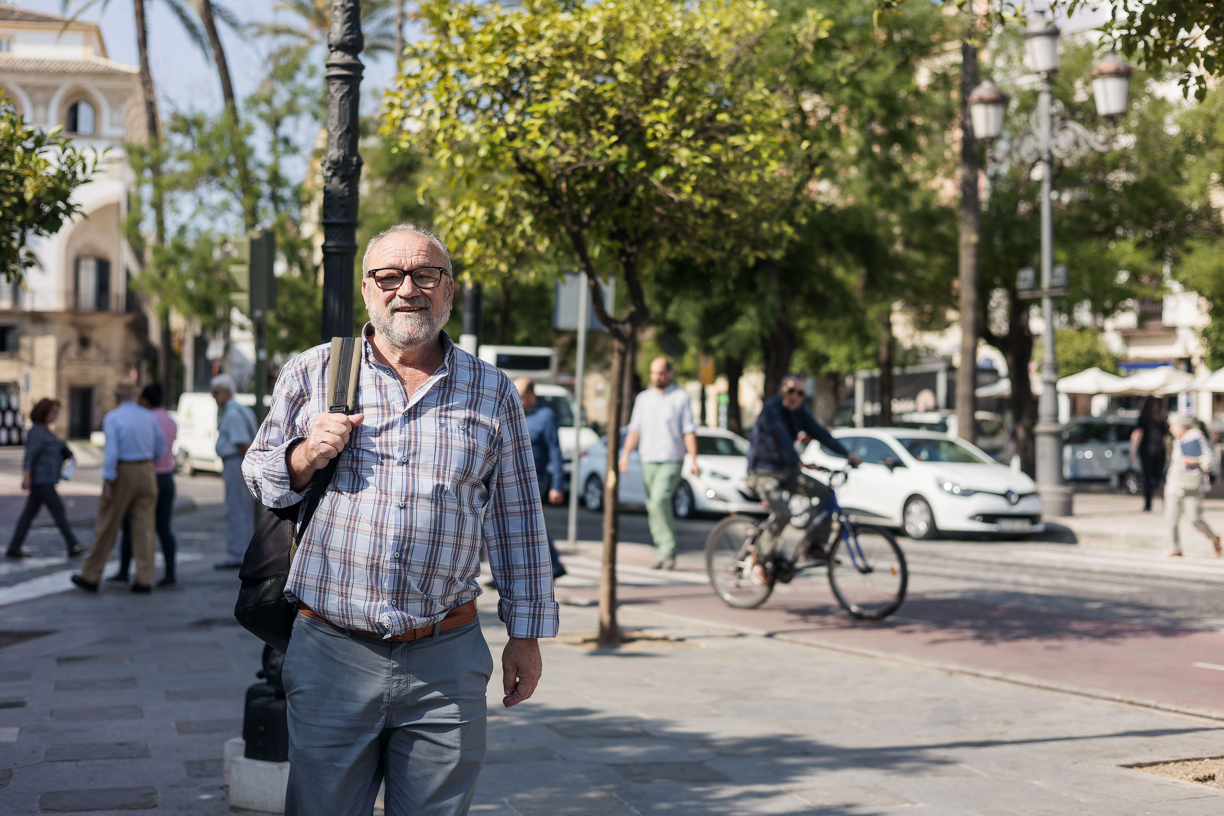 Manolo Guerrero, candidato de Podemos a la Alcaldía de Jerez.