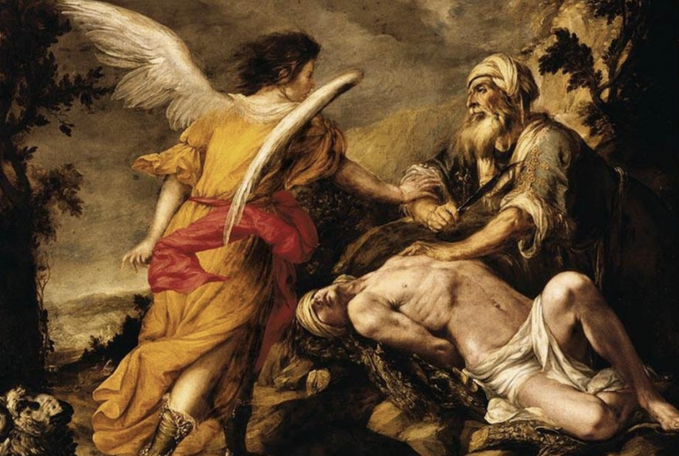 El sacrificio de Isaac, una de las obras más notables de Valdés Leal.