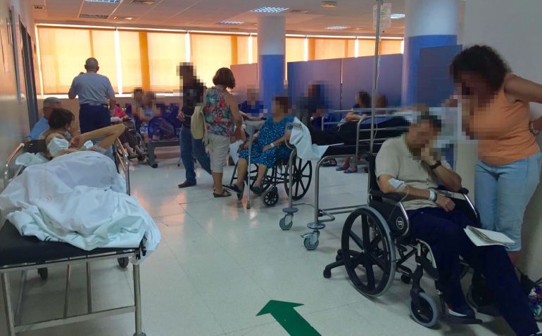 Urgencias en un hospital público andaluz, en una imagen de archivo. 