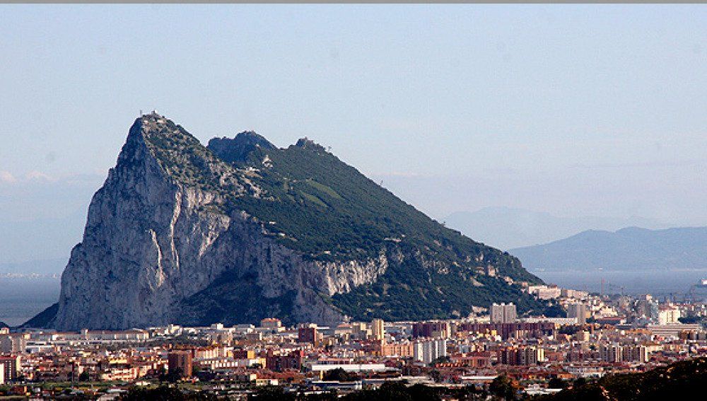 Una vista de Gibraltar en una imagen de archivo.