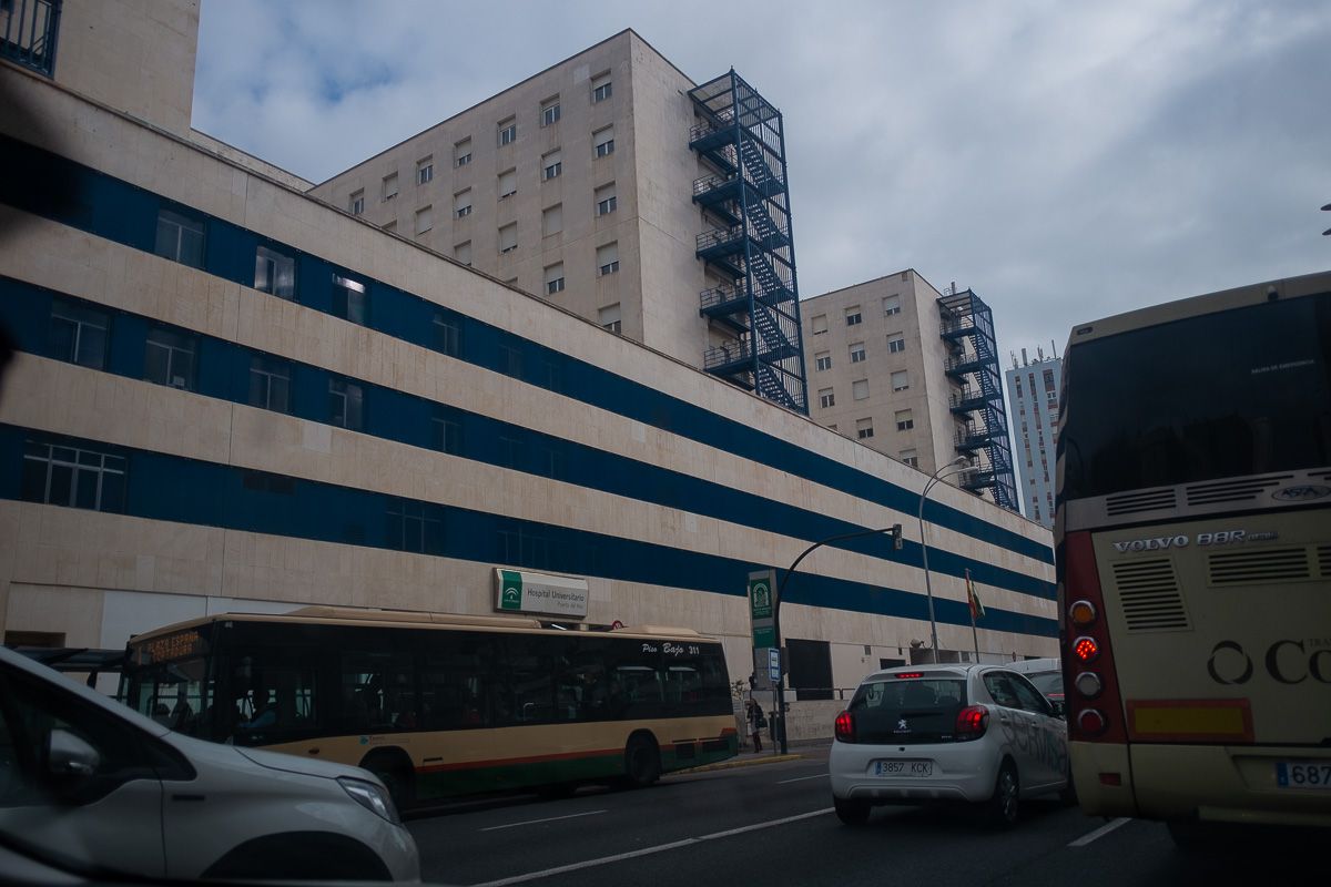 El Hospital Puerta del Mar en Cádiz, en una imagen de archivo.