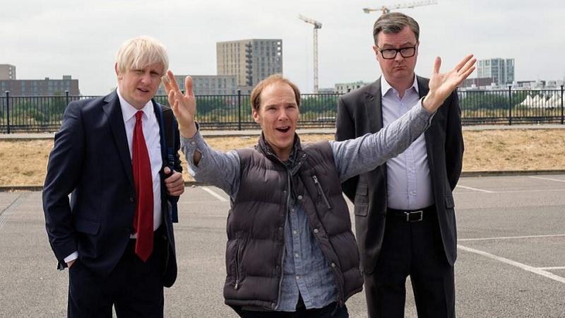 Un fotograma de la película 'Brexit', de HBO.