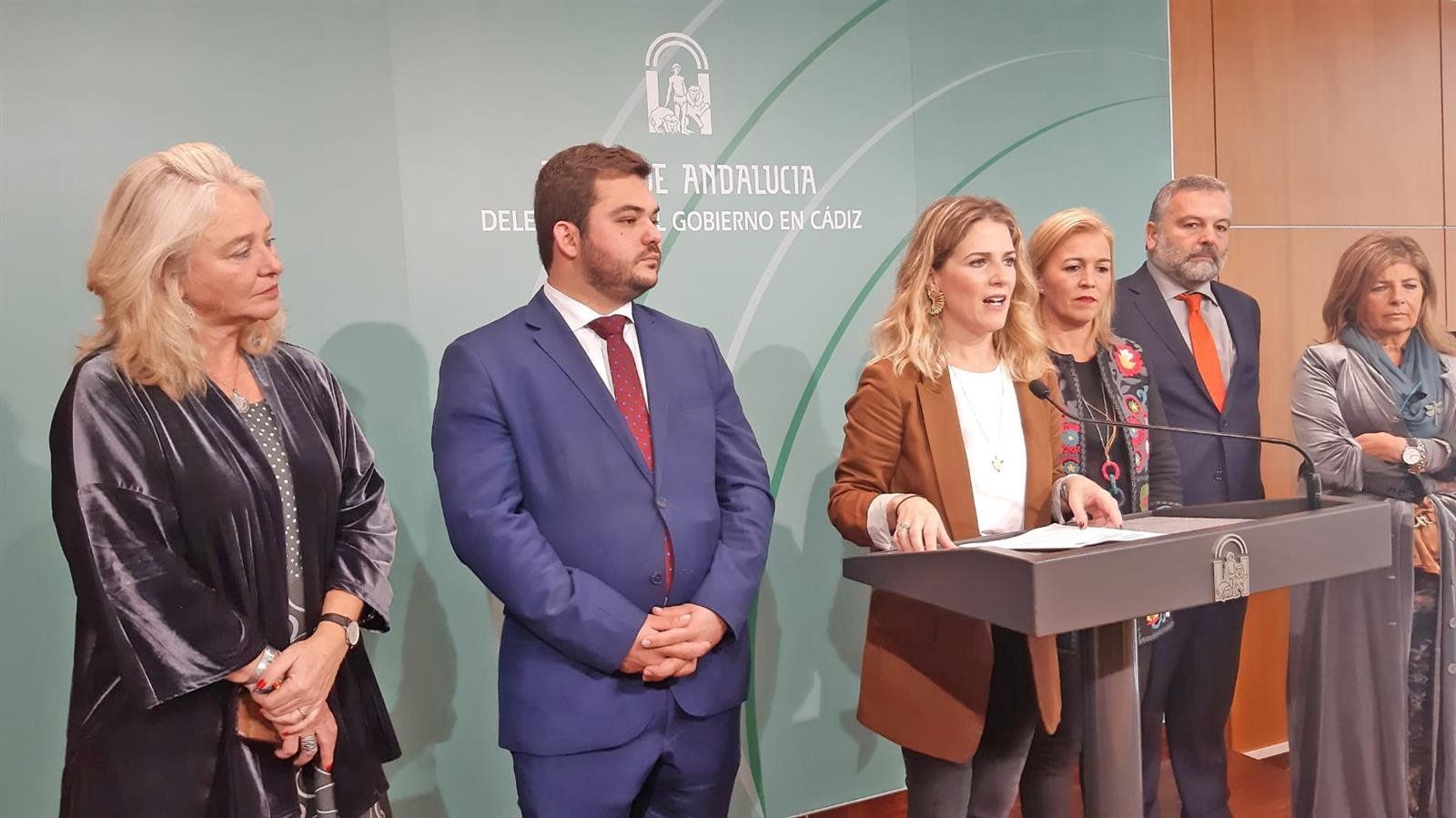 Un momento de la rueda de prensa.