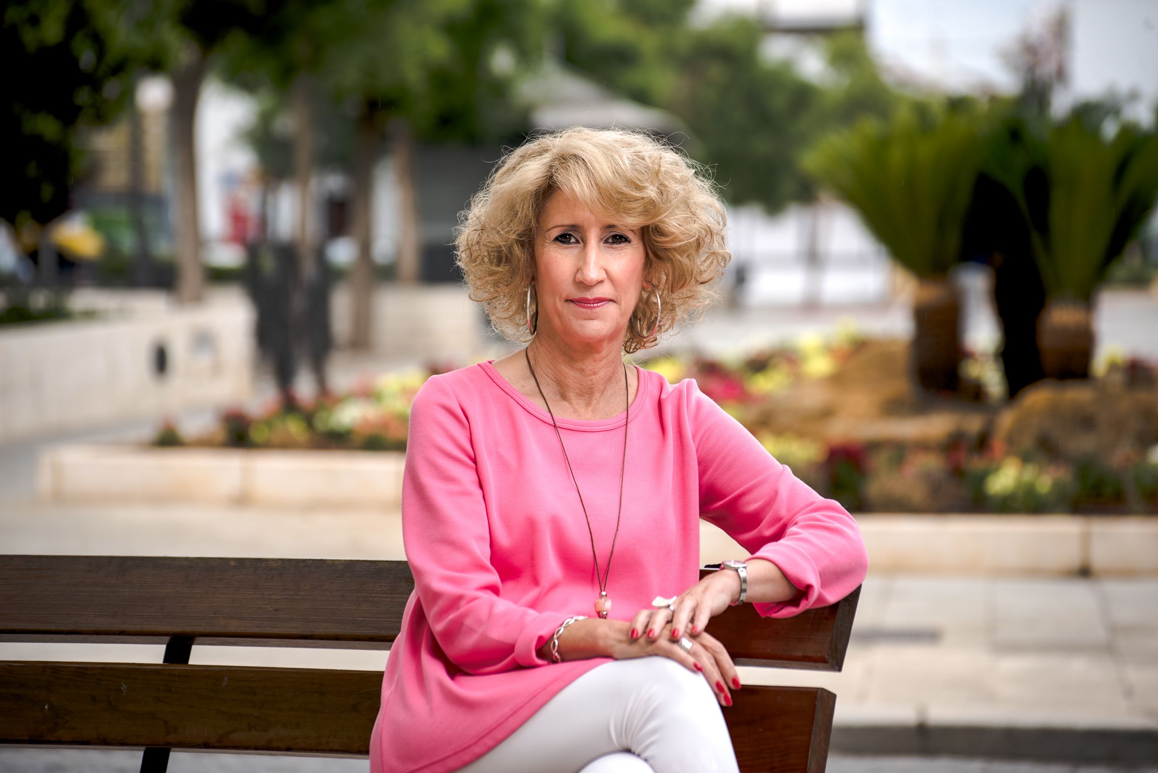 Maribel Montaño, candidata del PSOE en Carmona.