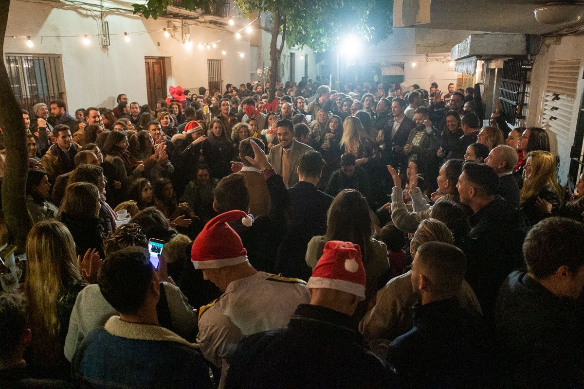 Zambombas en Jerez el pasado año. FOTO: MANU GARCÍA