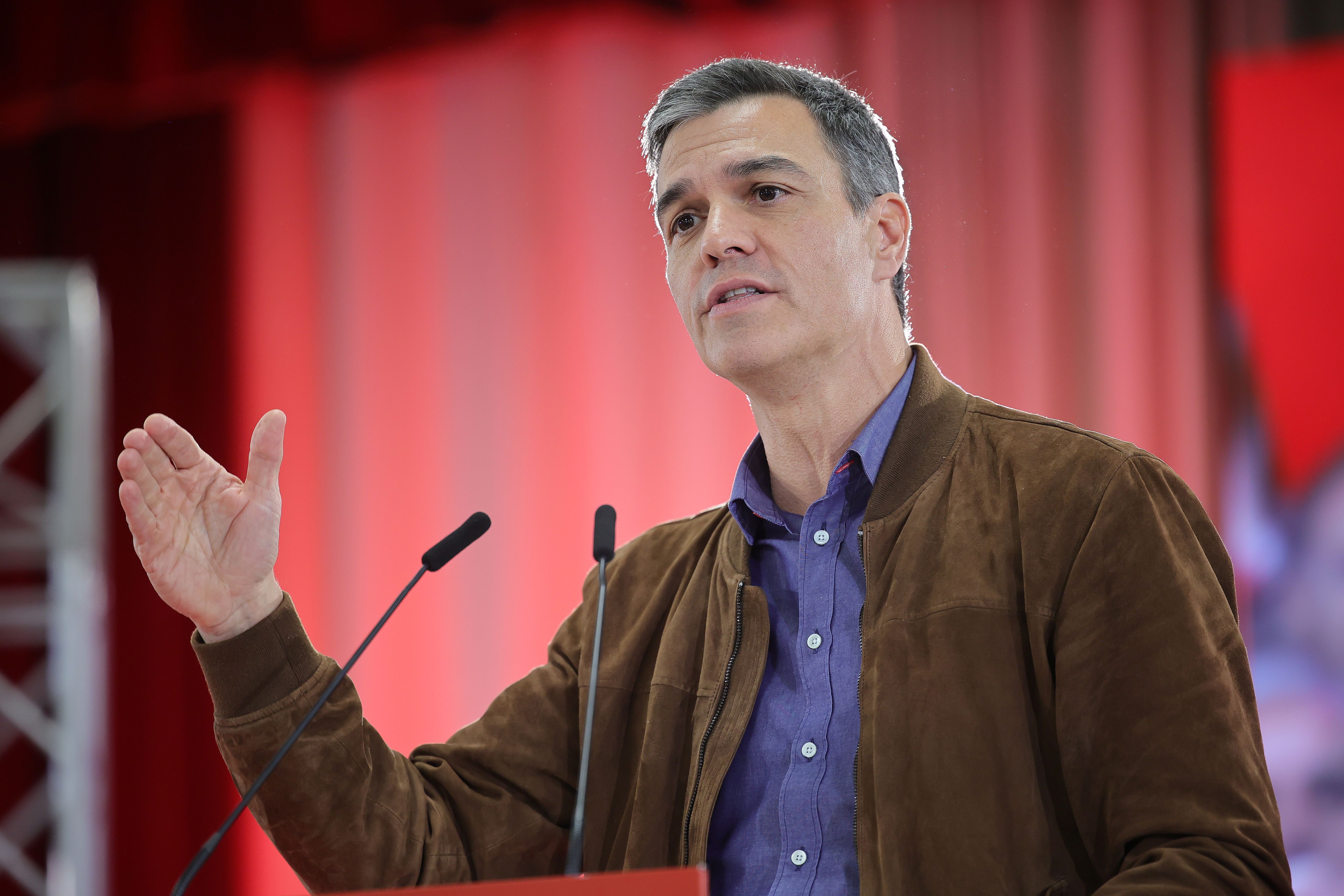 El presidente Pedro Sánchez, en un acto reciente en Jerez.