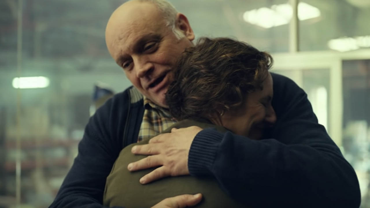 Dos de los protagonista del anuncio de la Lotería de Navidad 2019.