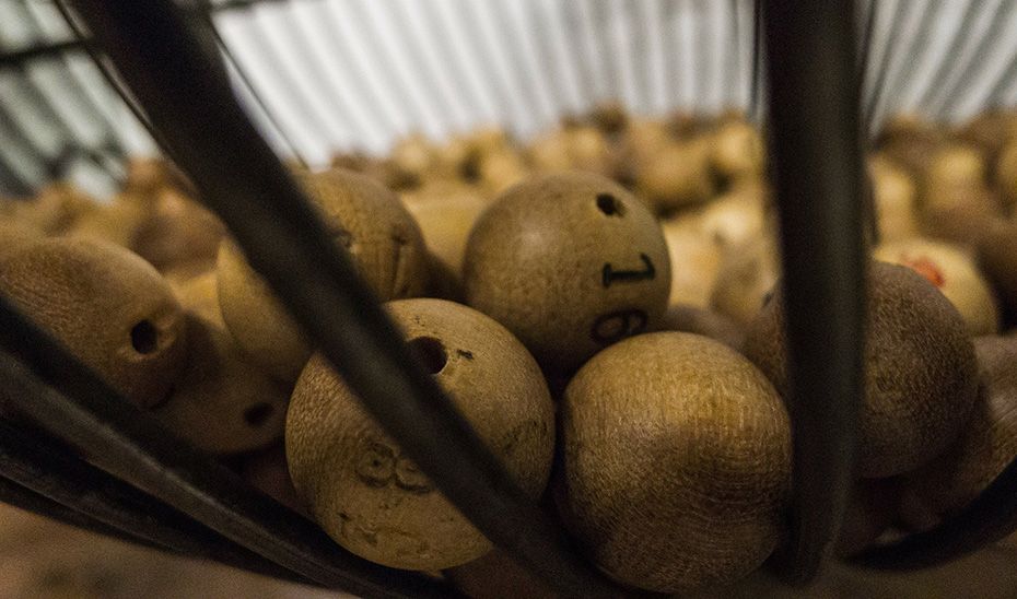 Los bombos de la lotería esperan el sorteo del próximo día 22.