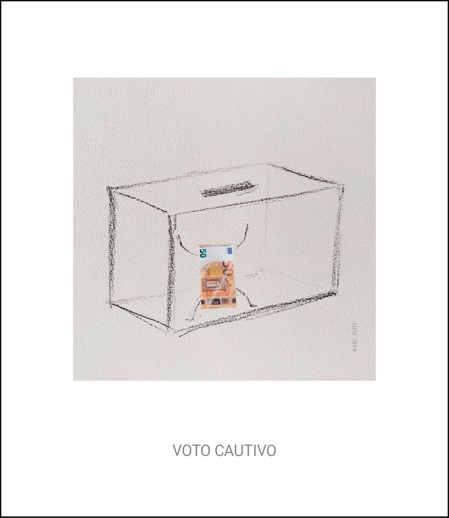 'Fraude electoral', por Miguel Parra.