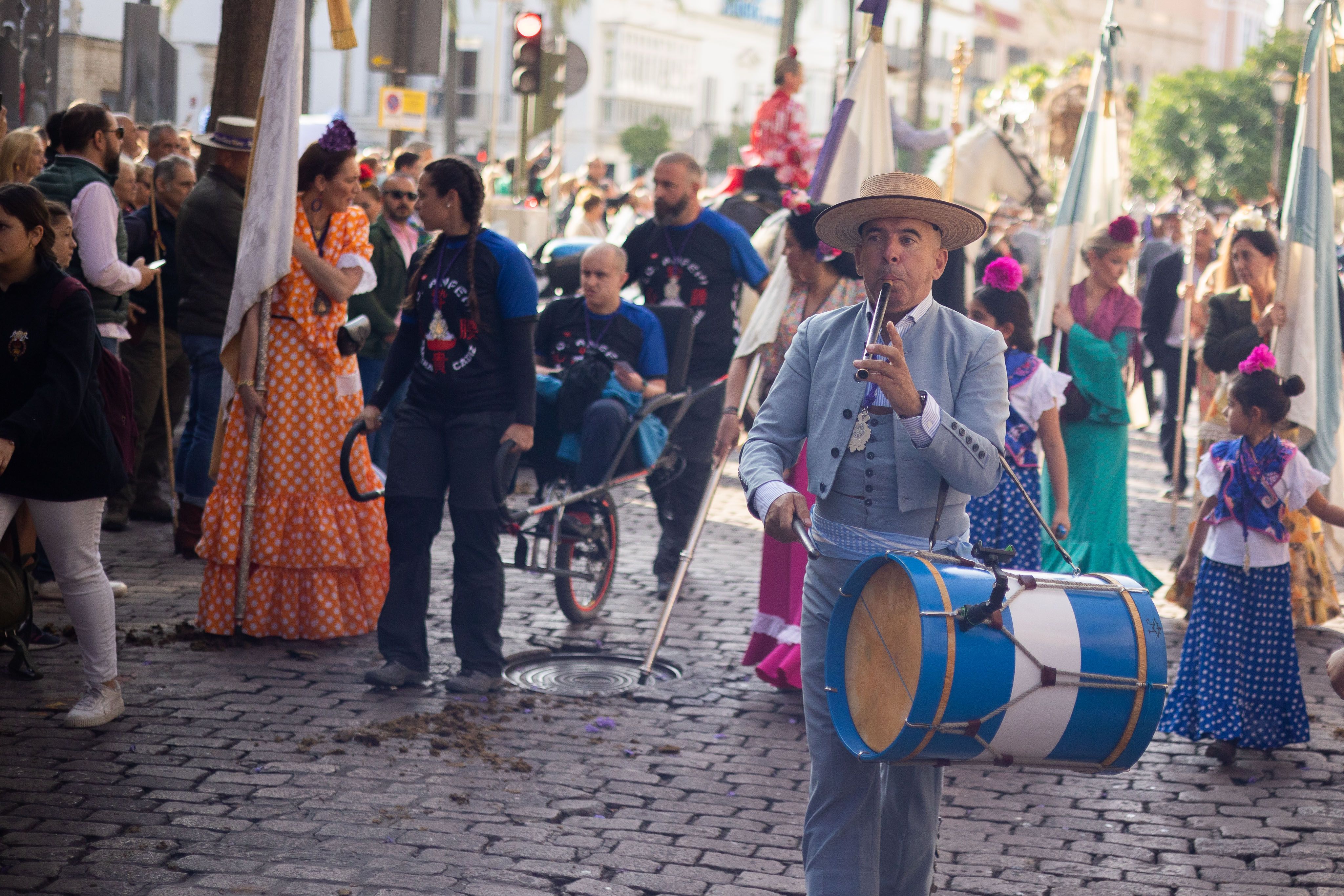 Salida de la hermandad del Rocío de Jerez