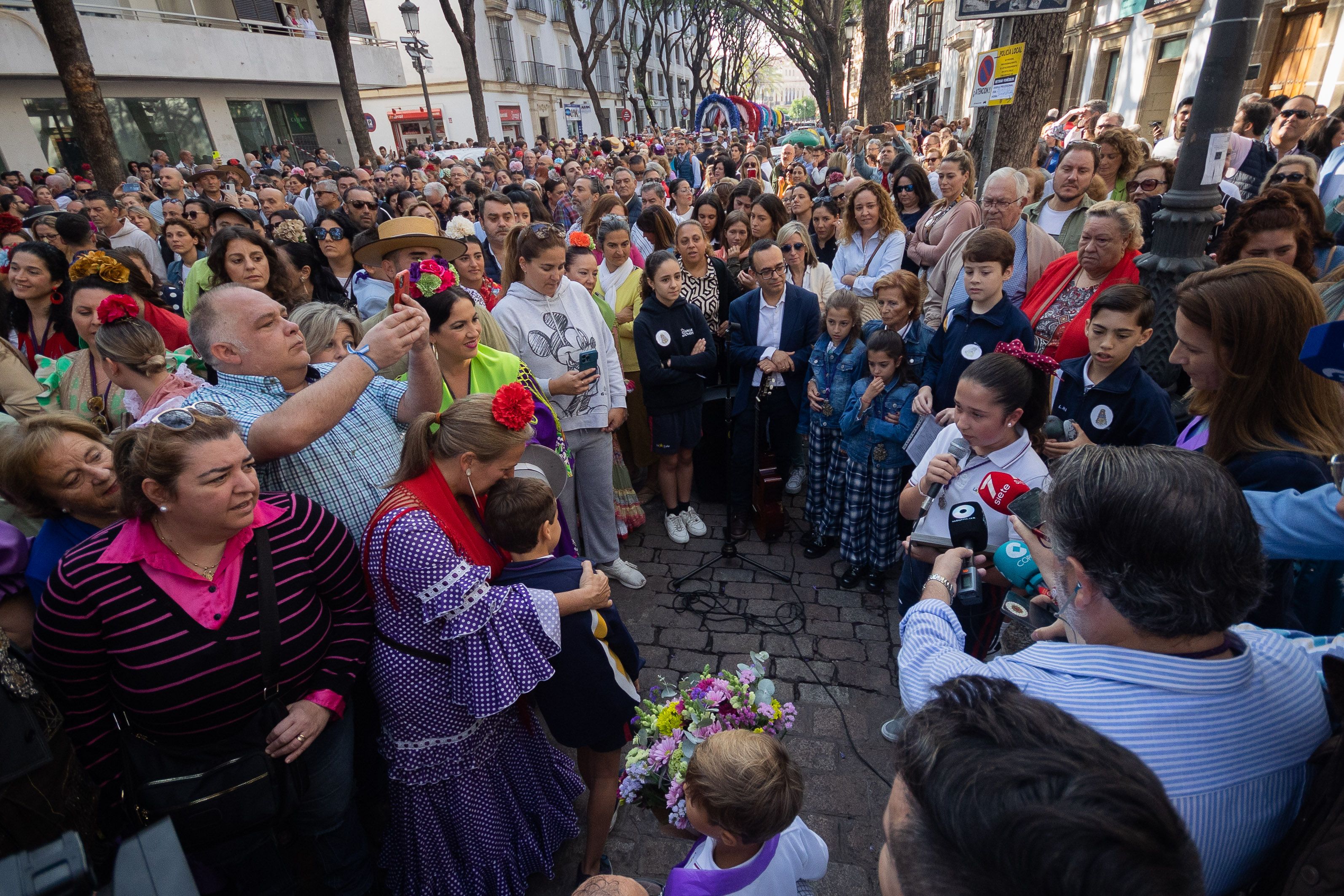 Salida de la hermandad del Rocío de Jerez