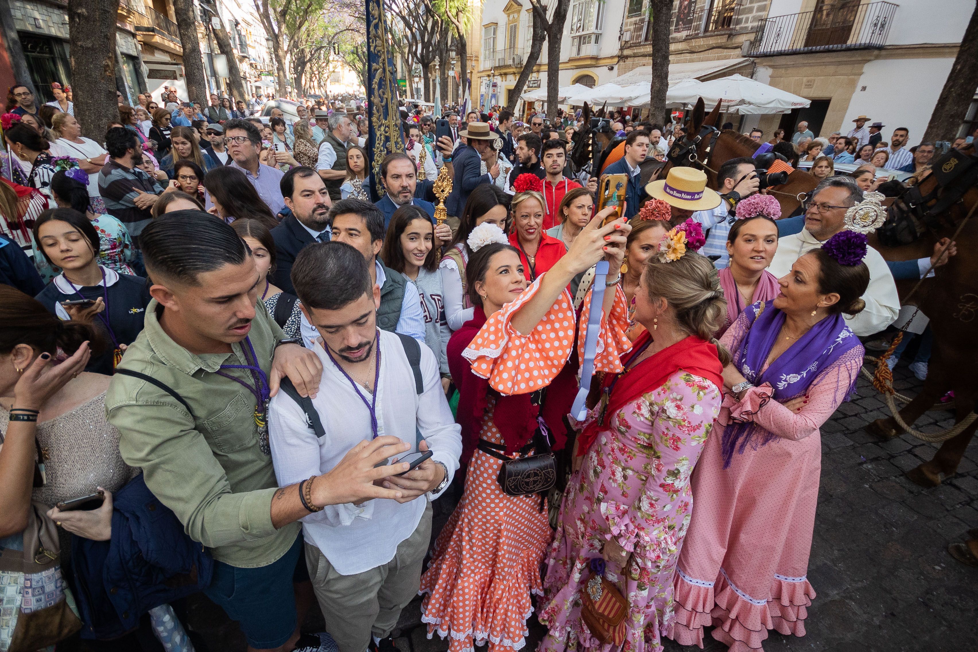 Salida de la hermandad del Rocío de Jerez