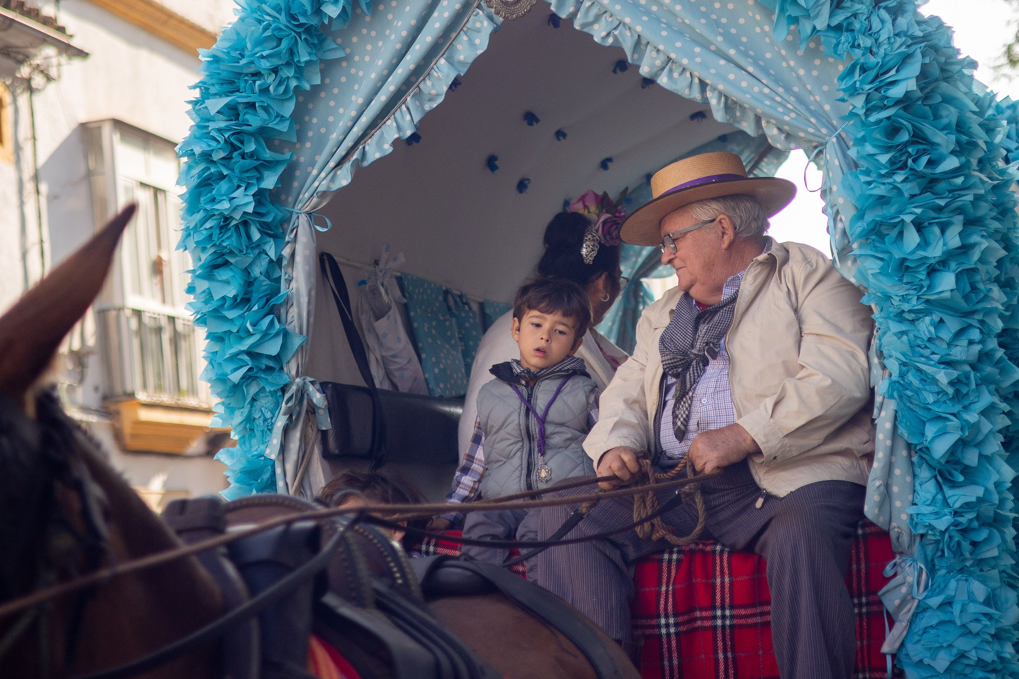 Salida de la hermandad del Rocío de Jerez