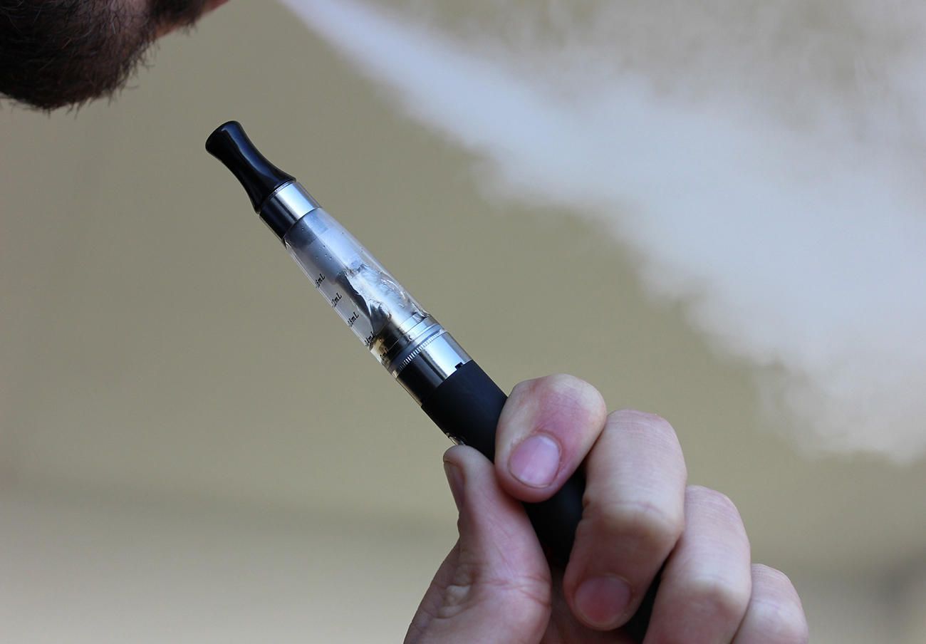 Un cigarrillo electrónico, en una imagen de archivo.