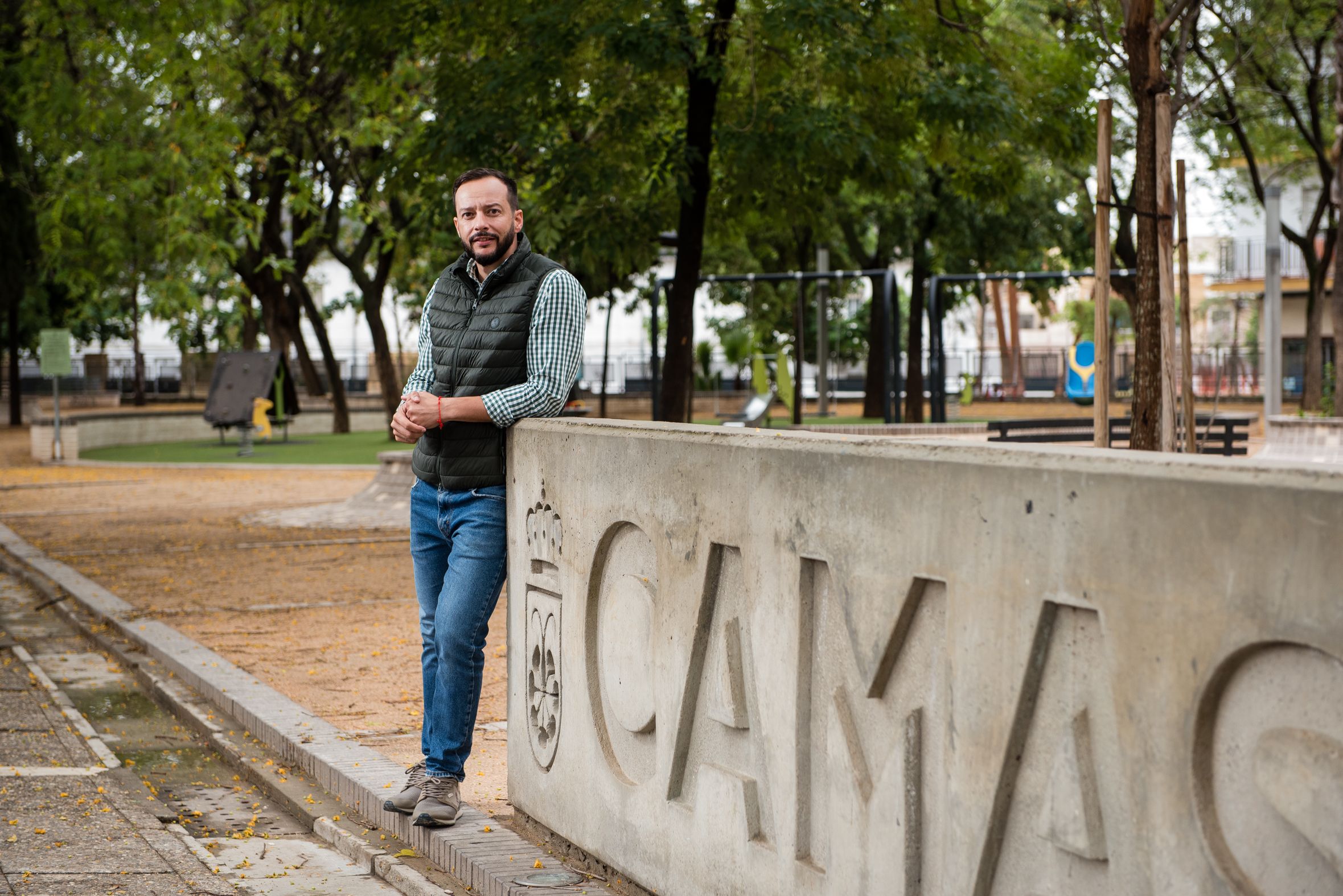 Víctor Ávila, candidato socialista en Camas.