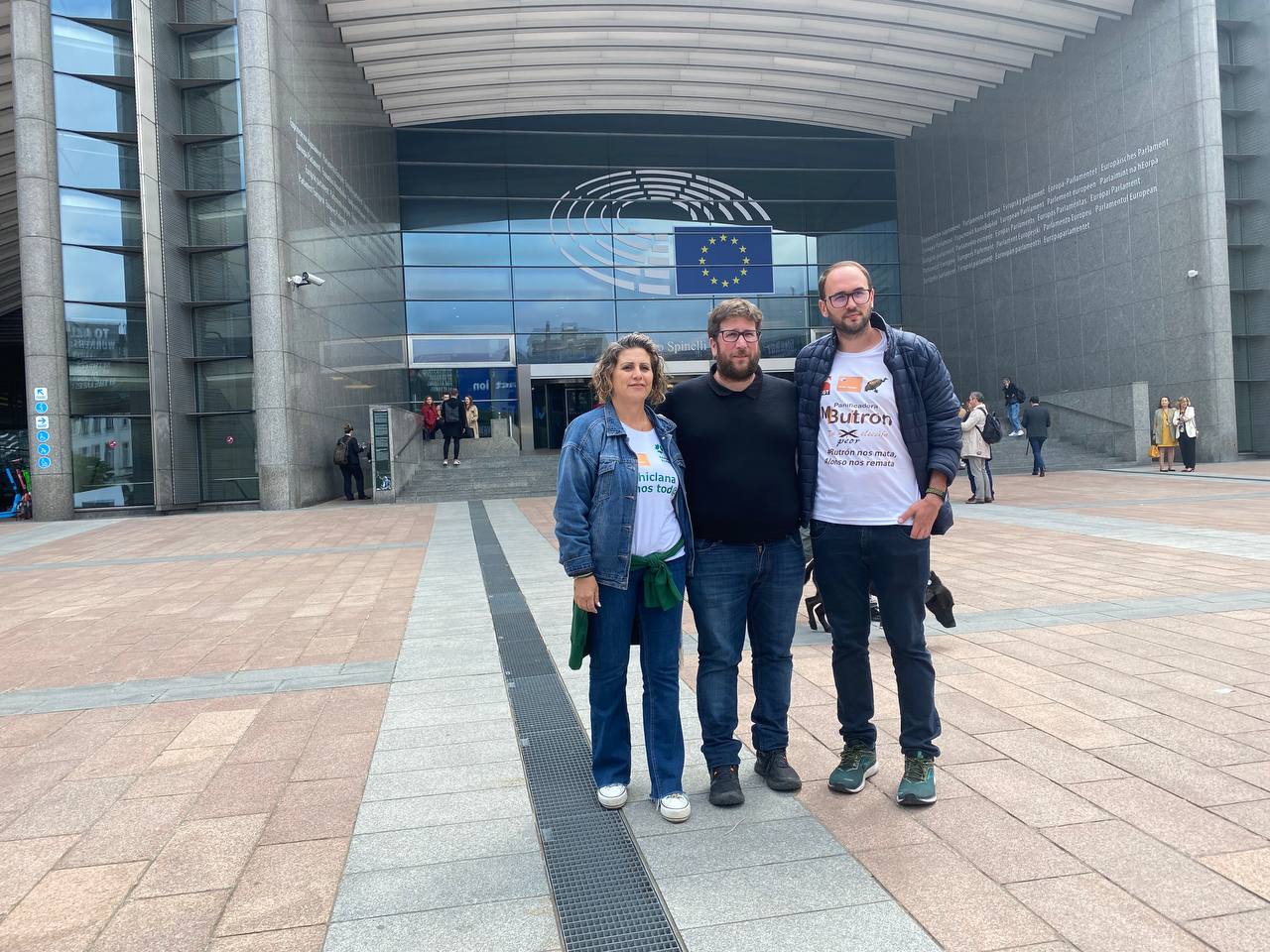 Trabajadores de la panificadora Butrón llevan el conflicto laboral a Bruselas. Trabajadores de la panificadora Butrón llevan el conflicto laboral a Bruselas.