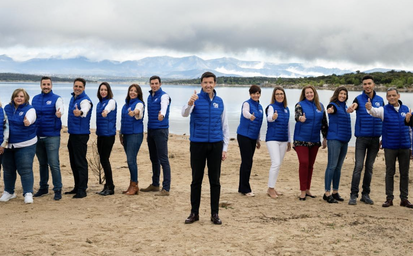 Fotografía extraída del perfil de Facebook del PP de Valdemorillo. 