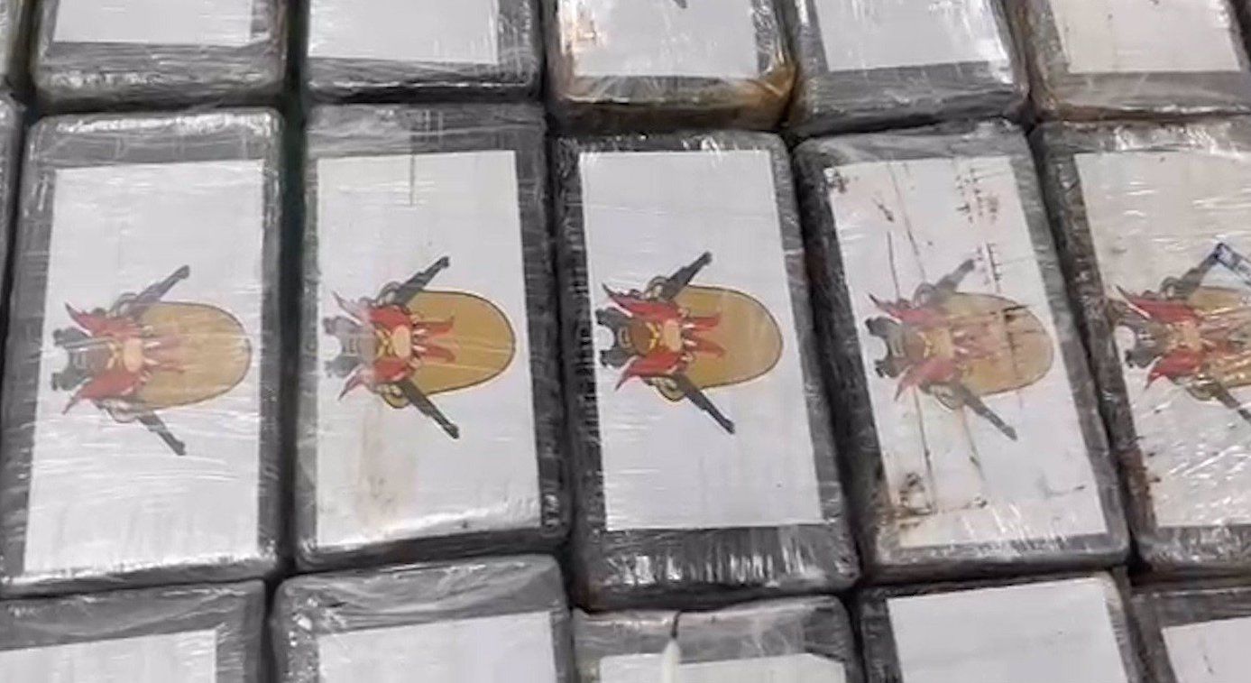 Cocaína de la banda del 'Risitas'.