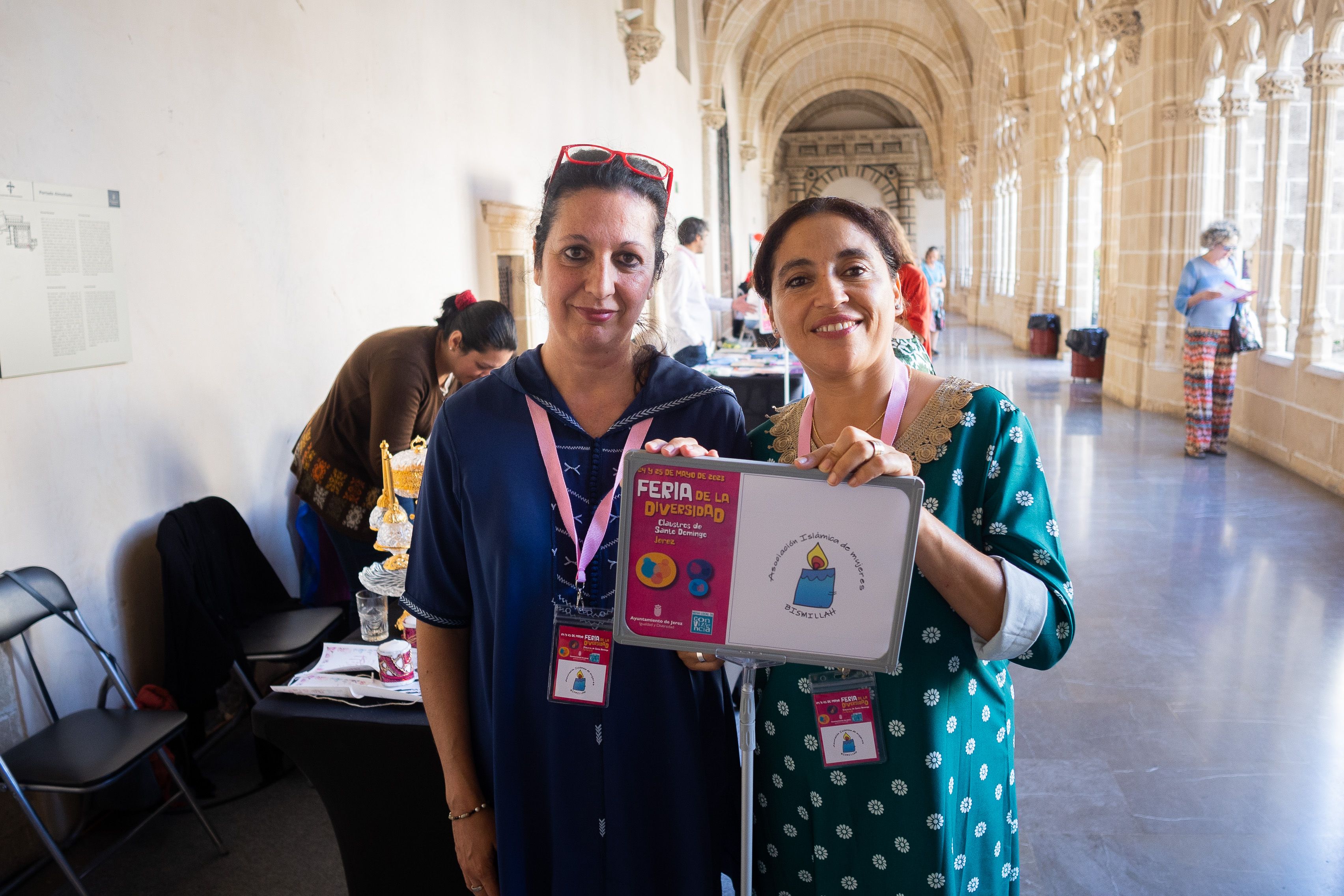 Stand de la Asociación Islámica de Mujeres Bismillah.