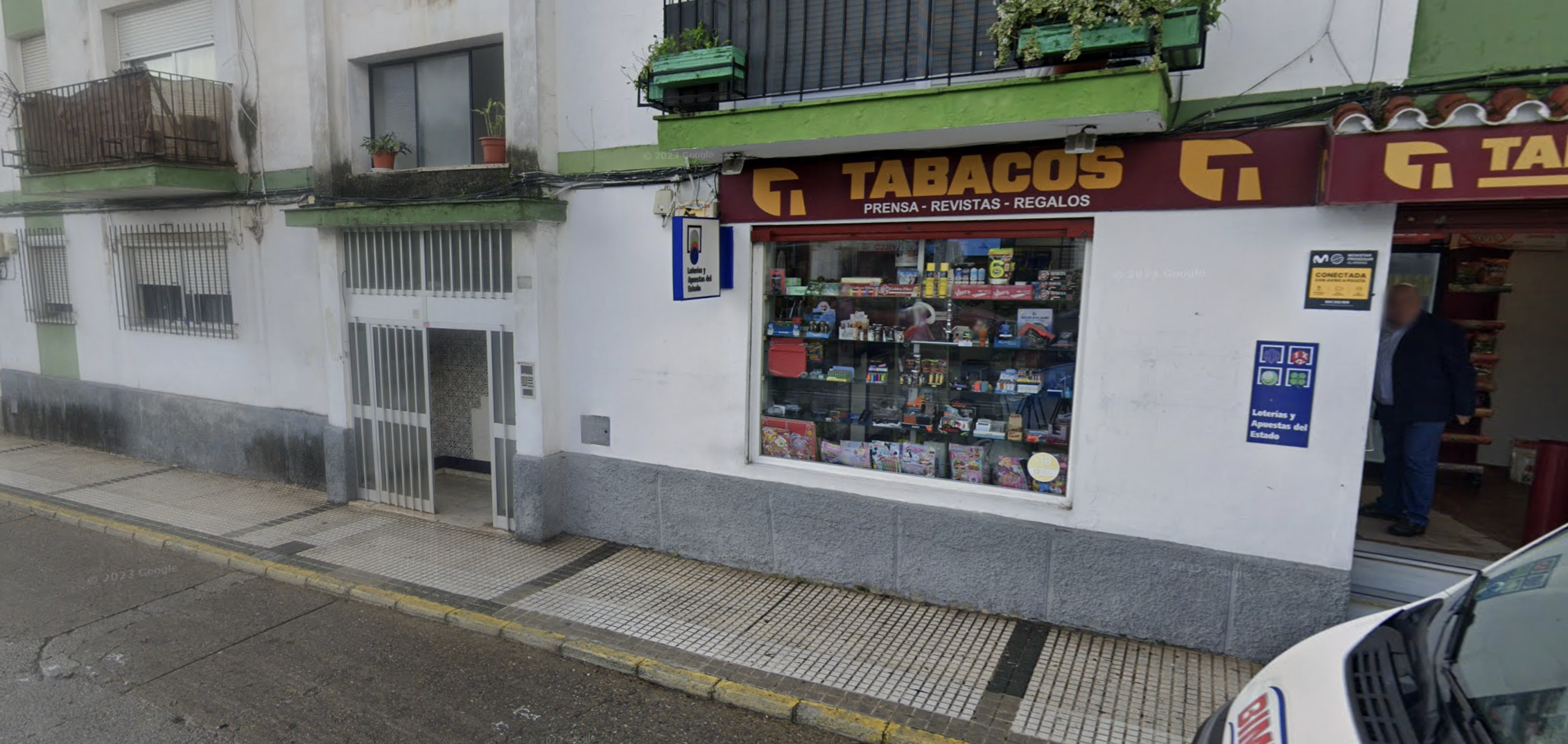 Millonaria jornada de reflexión en El Puerto: cae un primer premio de la Lotería. En la imagen de Google Maps, la administración que ha repartido el premio.
