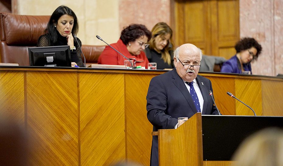 El consejero de Sanidad, Jesús Aguirre.