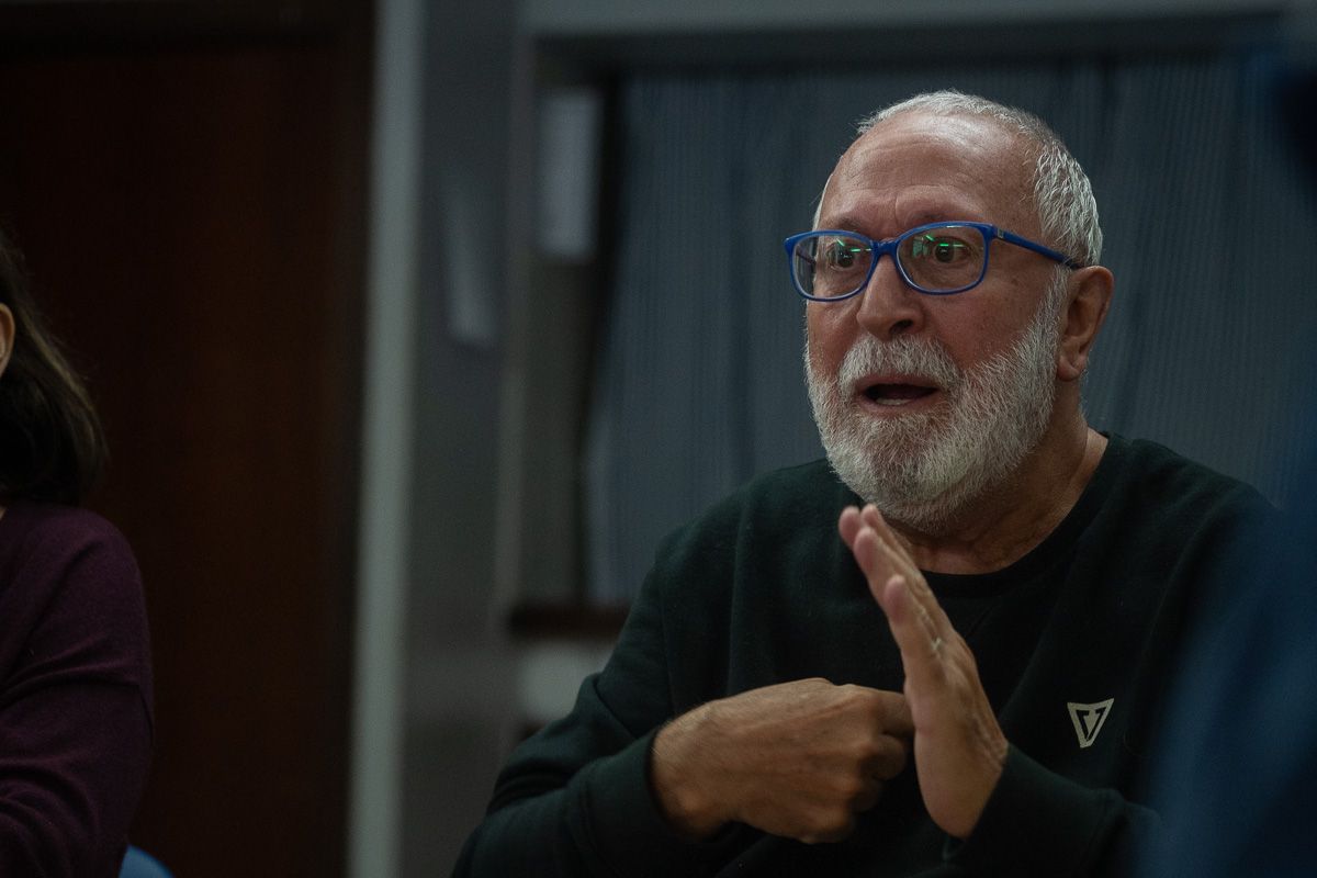 Pedro Vega, presidente y fundador de la Asociación de Personas Sordas de Jerez. FOTO: MANU GARCÍA