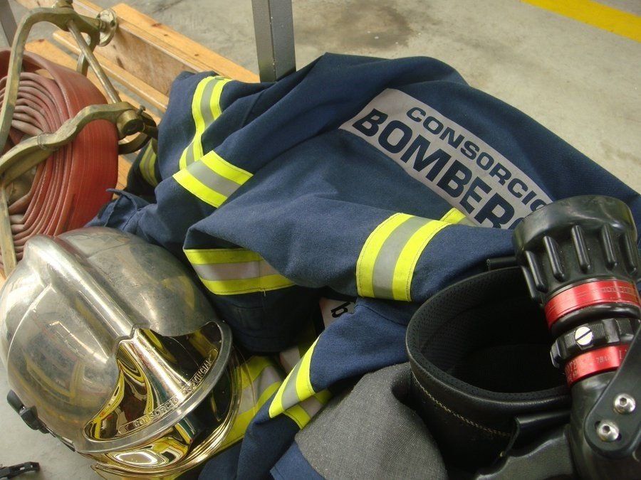 Material de los Bomberos.