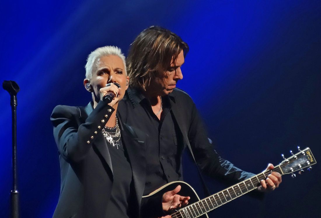 El dúo Roxette. en un concierto de 202. FOTO: DMITRY AVDEEV