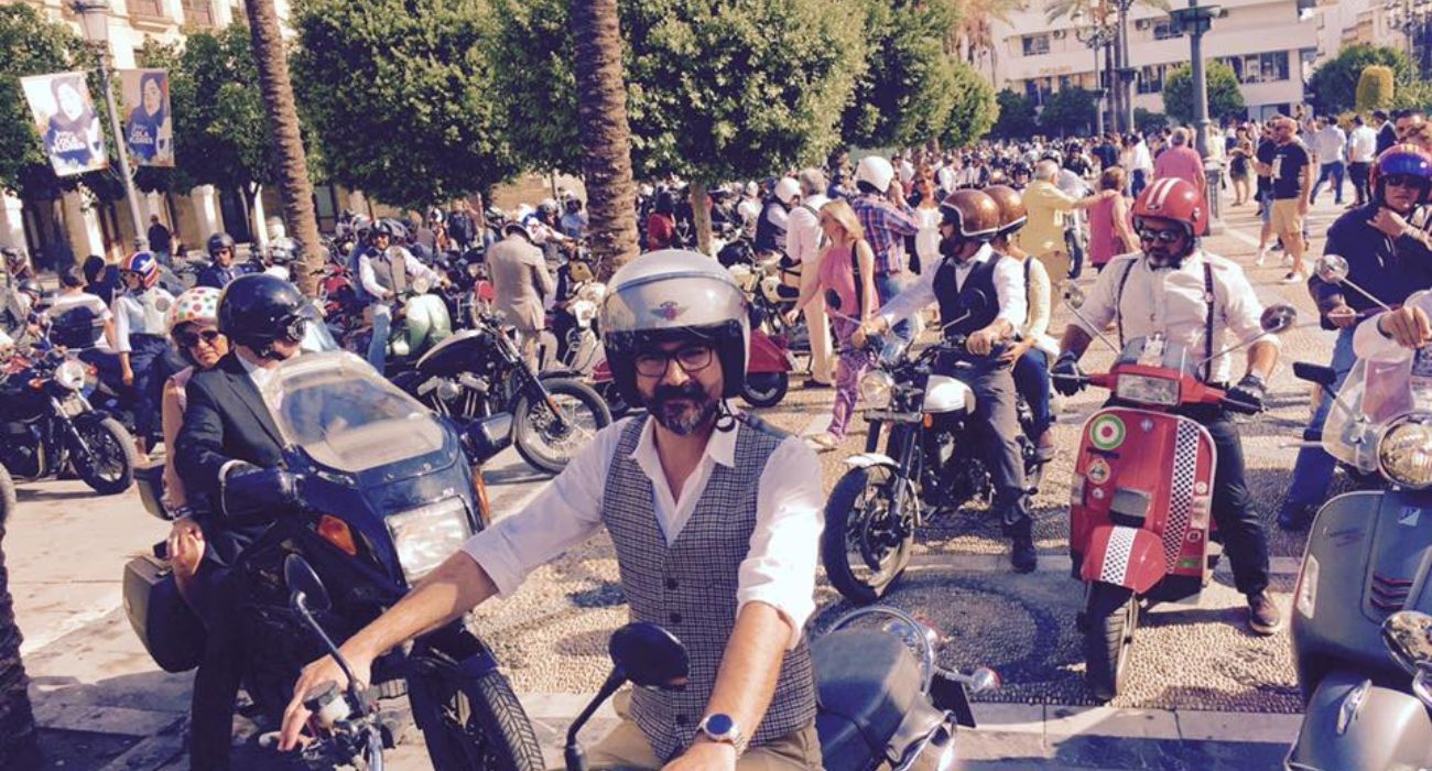 Jerez ya acogió hace varios años este evento motero de carácter solidario.