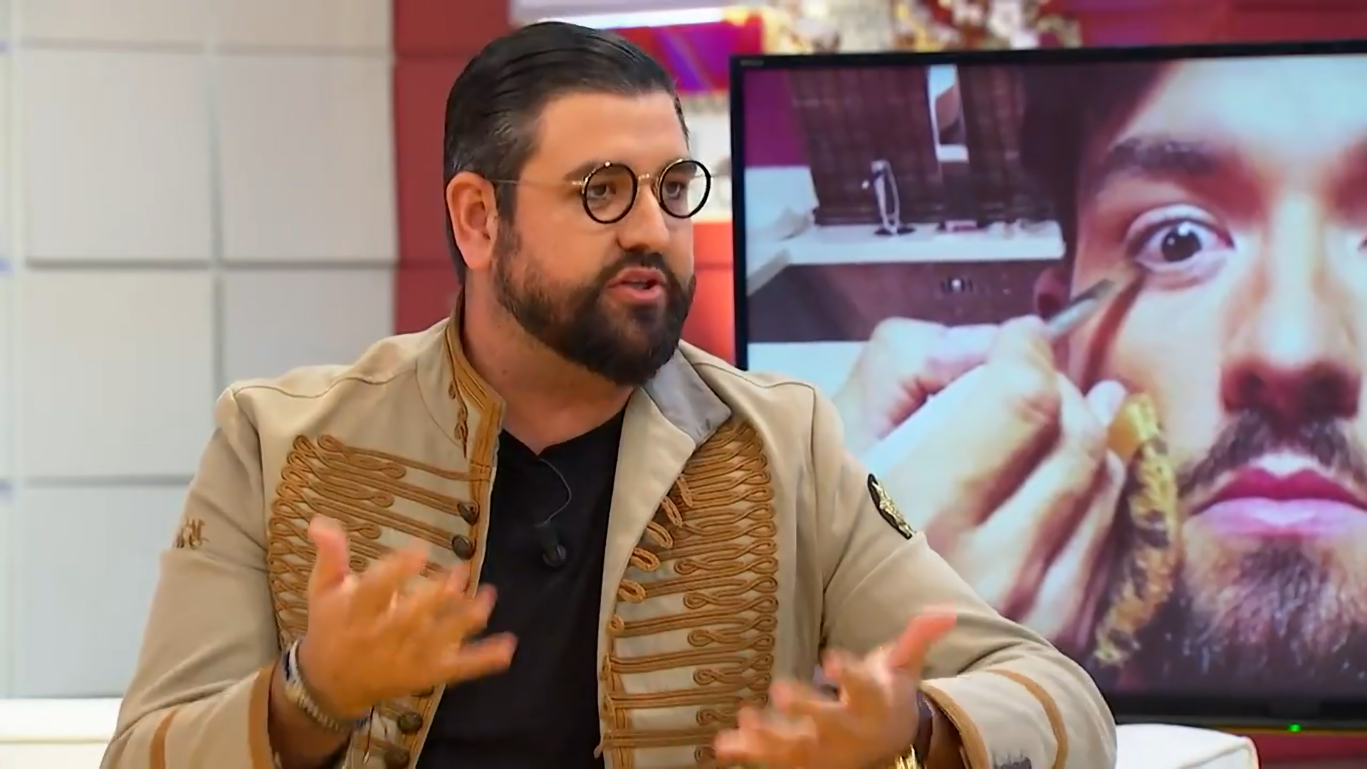 Manu Sánchez en el momento en el que dio a conocer la noticia de su cáncer, hace ya un año. Manu Sánchez en el momento en el que dio a conocer la noticia de su cáncer, hace ya un año.