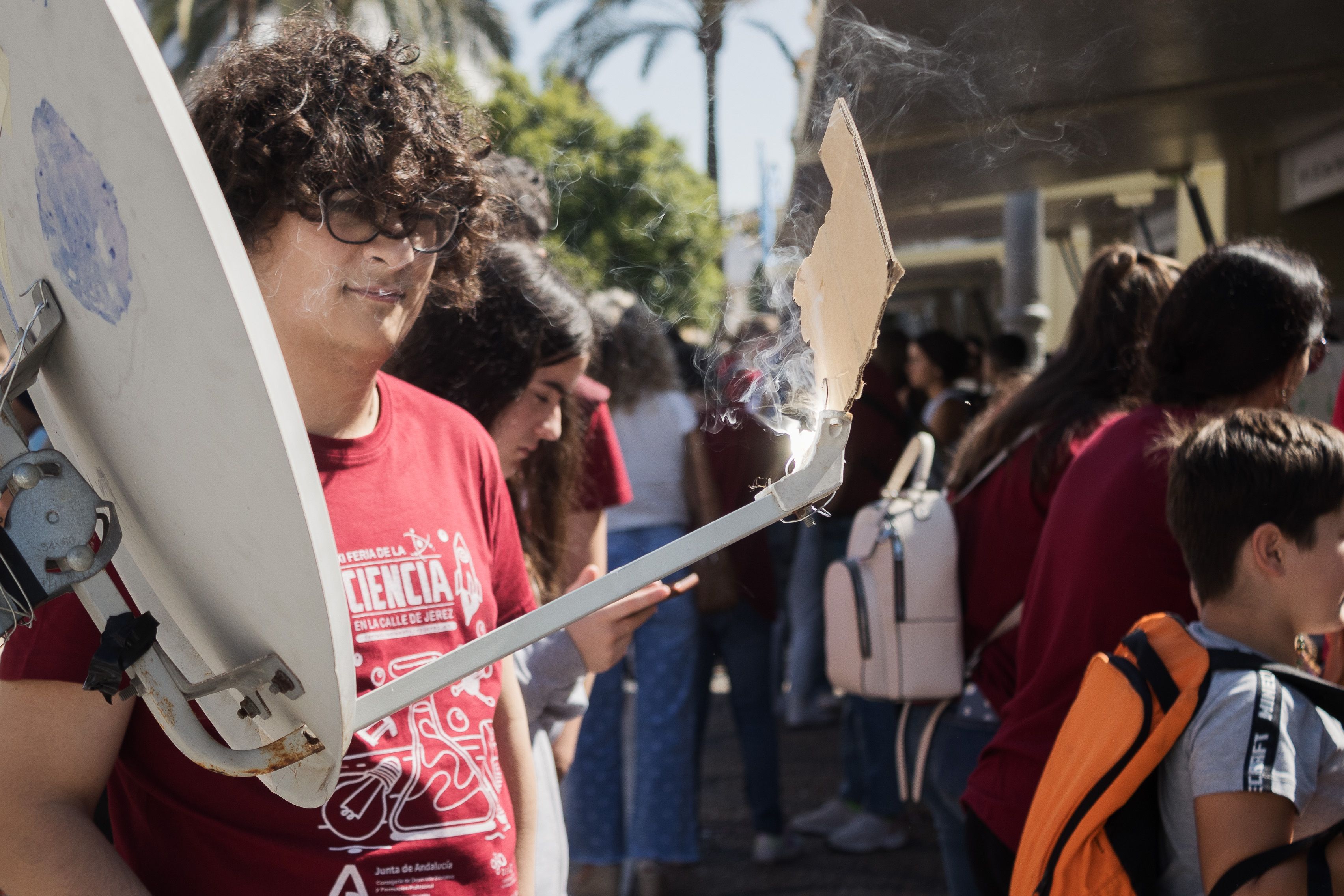 Inauguración de la XI Feria de la Ciencia en la Calle en Jerez 3