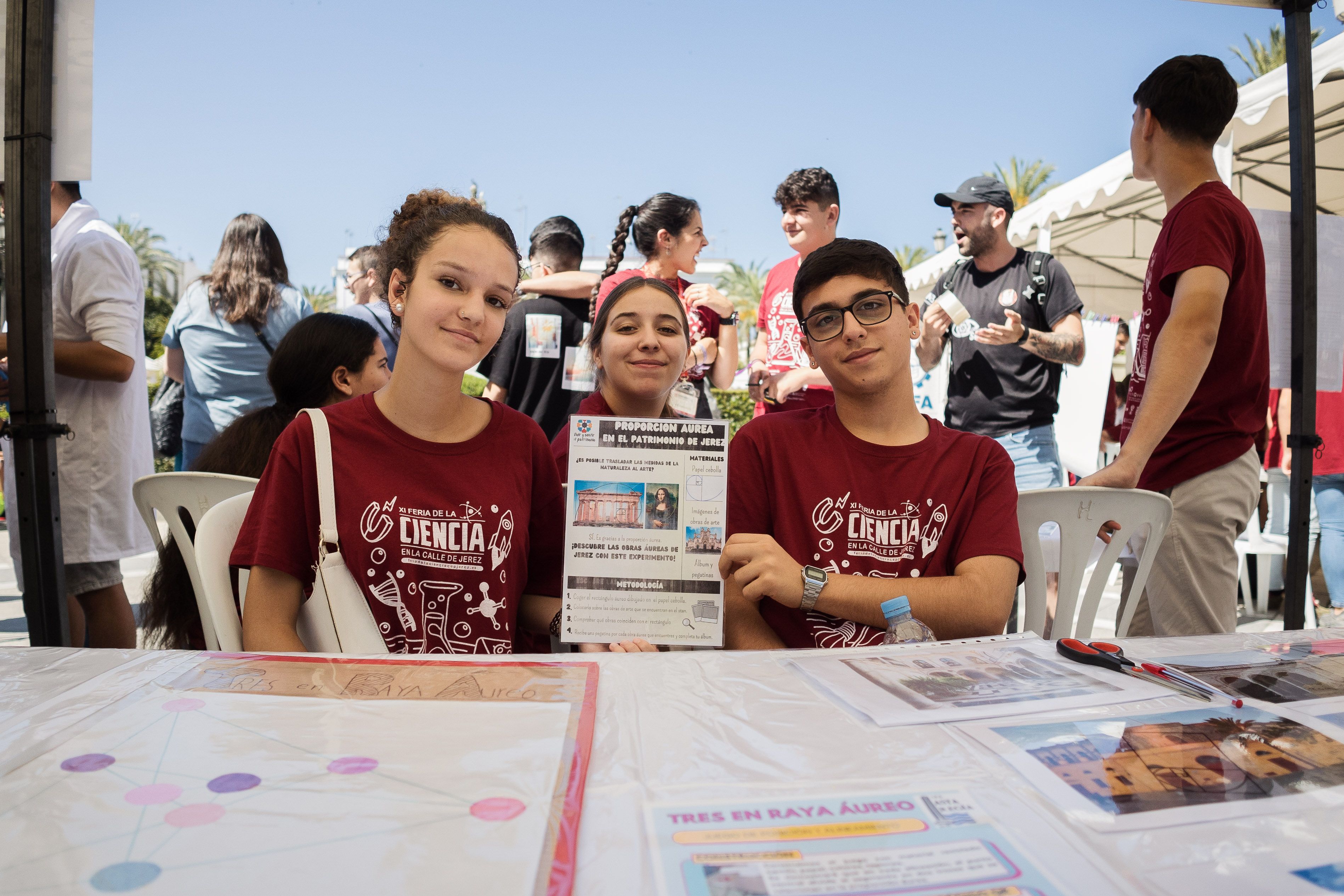 Inauguración de la XI Feria de la Ciencia en la Calle en Jerez 25