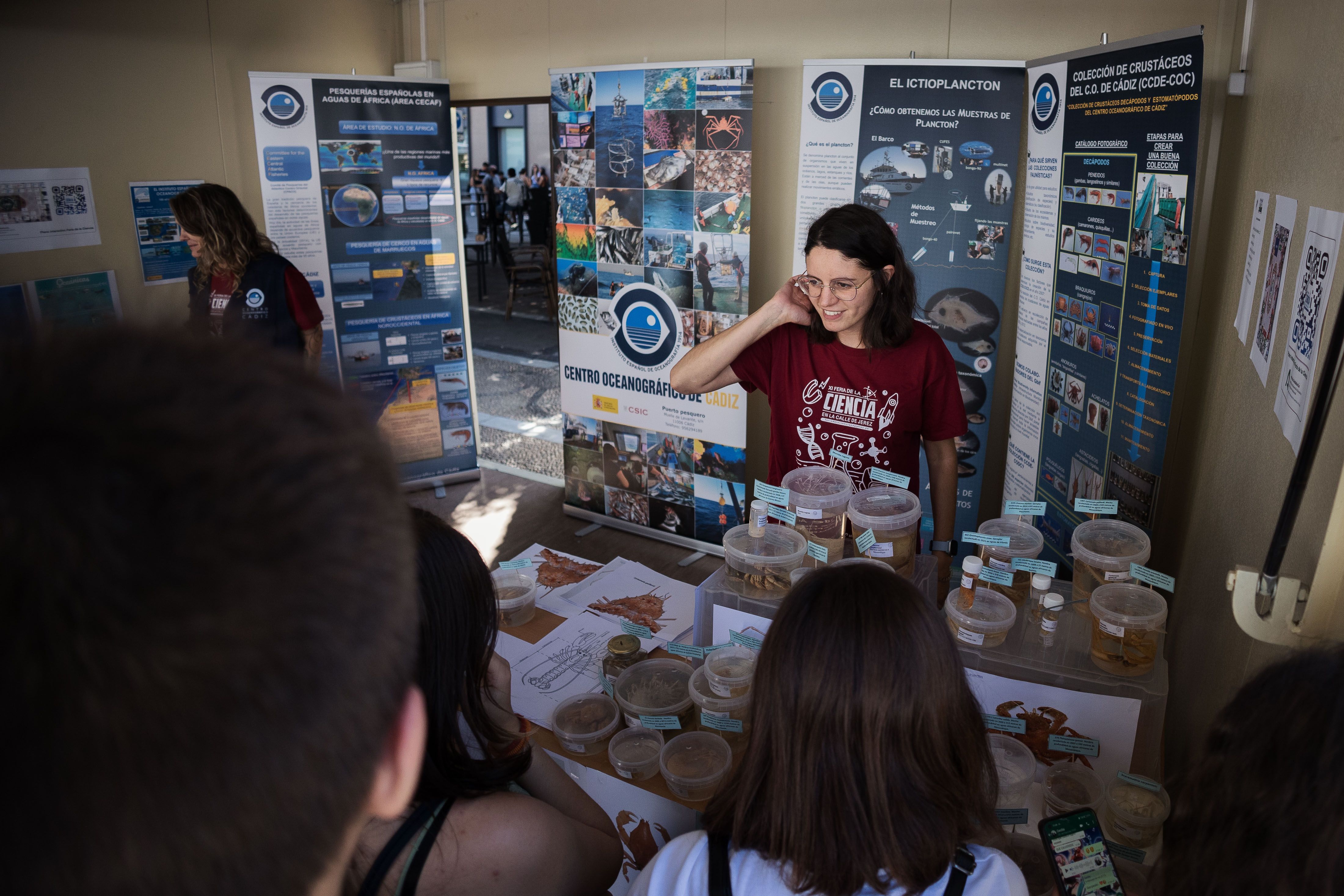 Inauguración de la XI Feria de la Ciencia en la Calle en Jerez 29