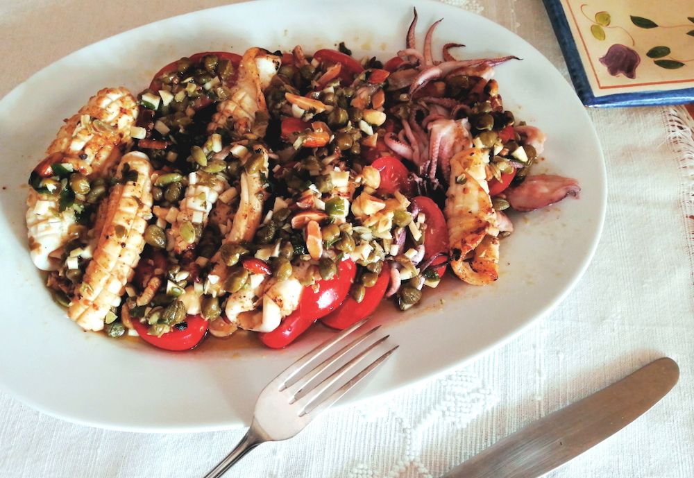 Calamares marinados, una de las recetas de Lola López.