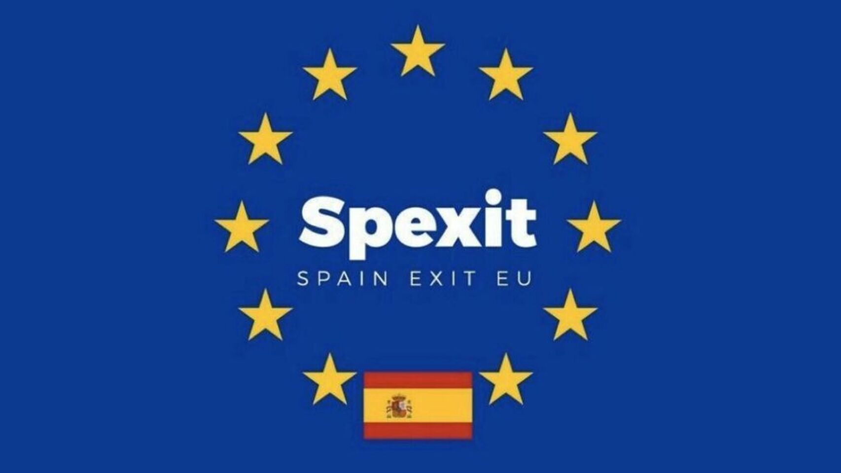 'Spexit', la plataforma antieuropeísta que pide salir de la UE.