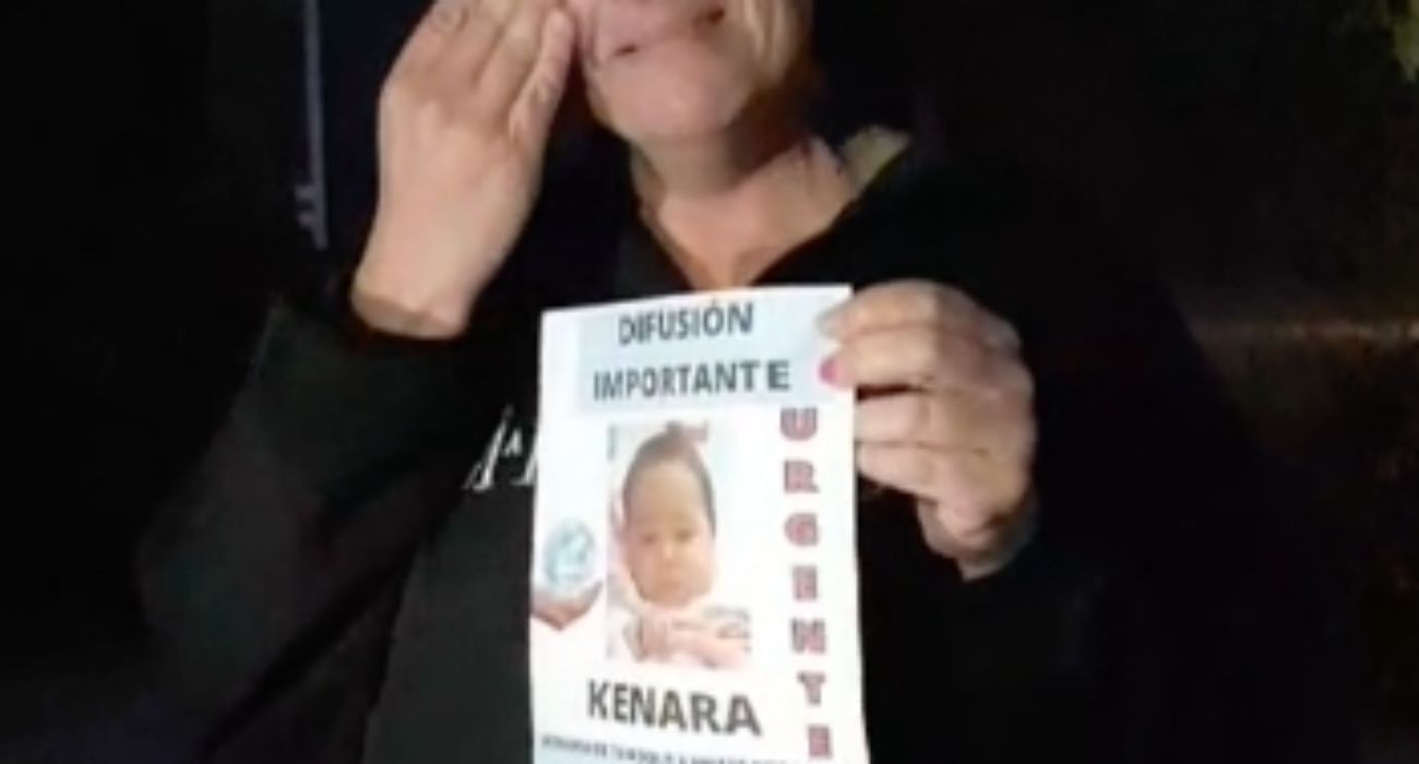 Una familiar de Kenara, pidiendo ayuda hace unos días. Una familiar de Kenara, pidiendo ayuda hace unos días.