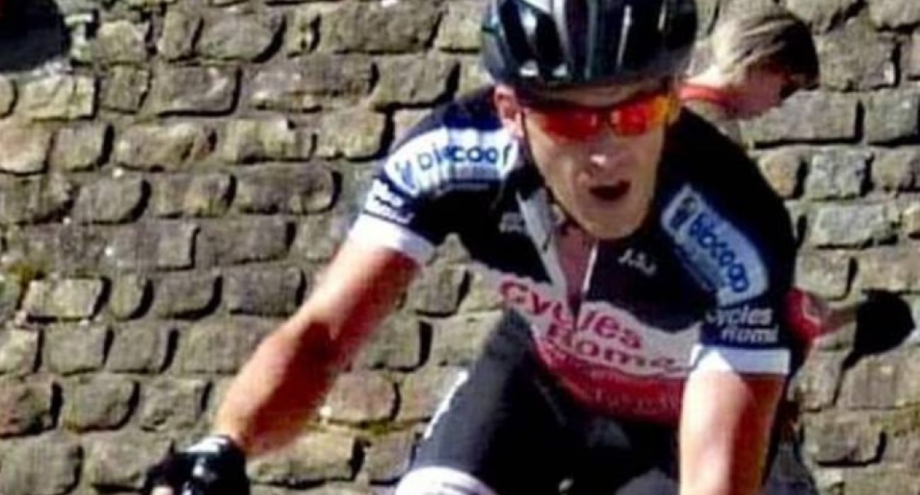 El ciclista Jorge García.