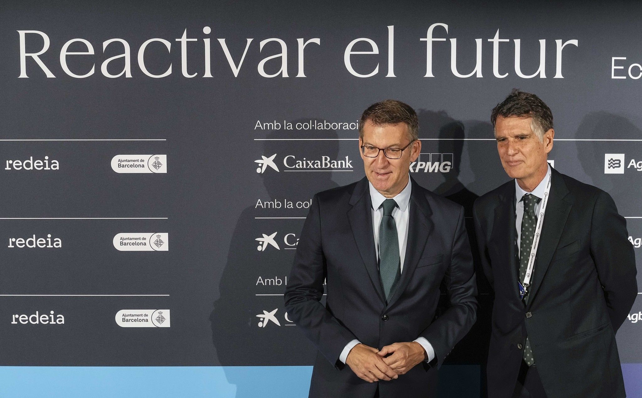 Núñez Feijóo, este pasado miércoles, en el Círculo de Economía de Barcelona, donde obviamente ha hablado del 23J.