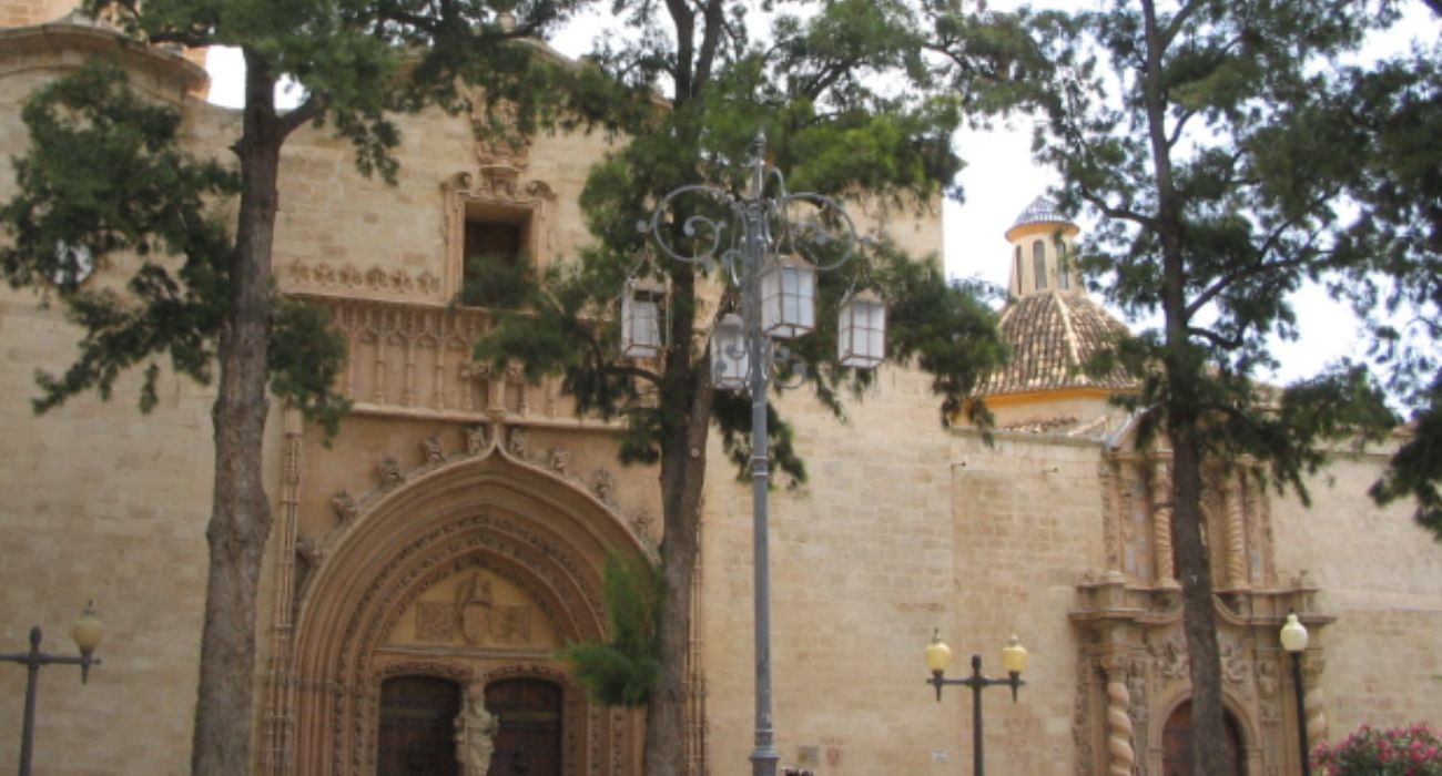 La iglesia donde ha tenido lugar el intento de robo. La iglesia donde ha tenido lugar el intento de robo.