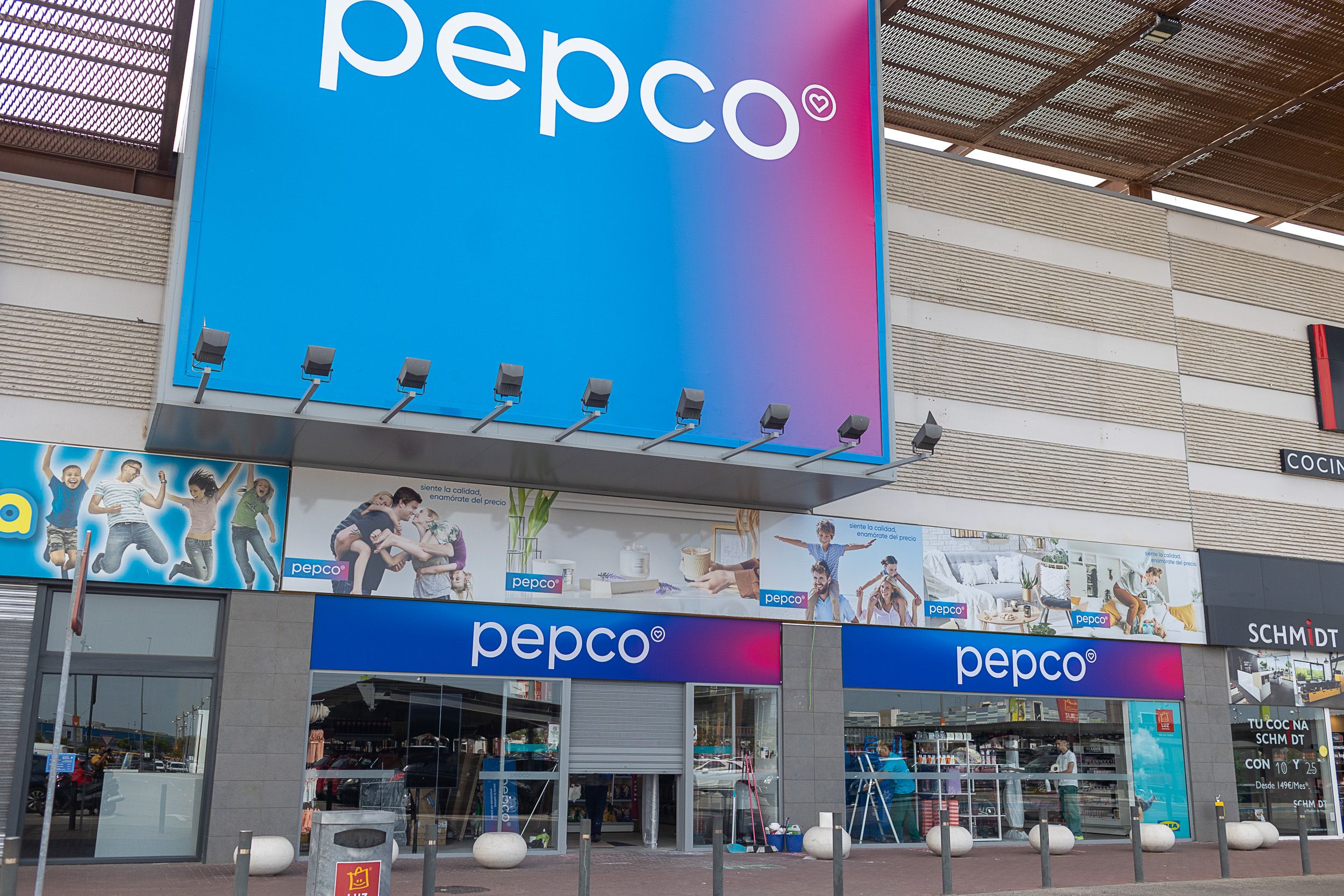 Ubicación en Luz Shopping de la tienda de la cadena Pepco, que inaugura este viernes su tienda en Jerez.