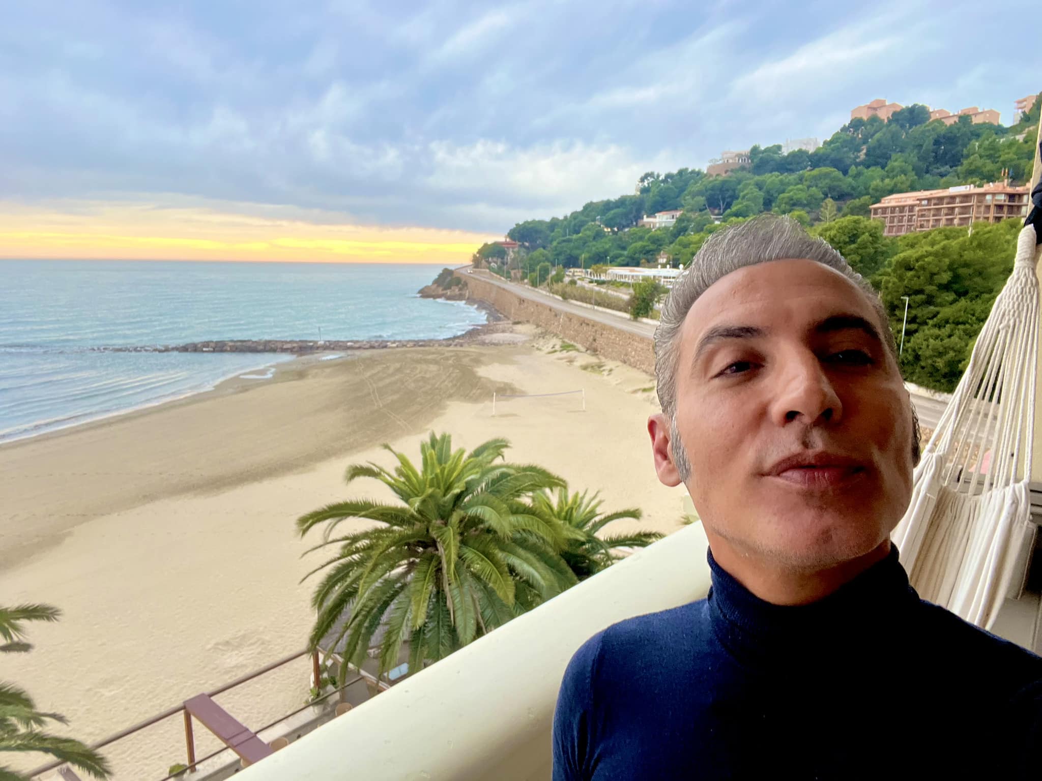 Pitingo en Punta Cana, donde reside.