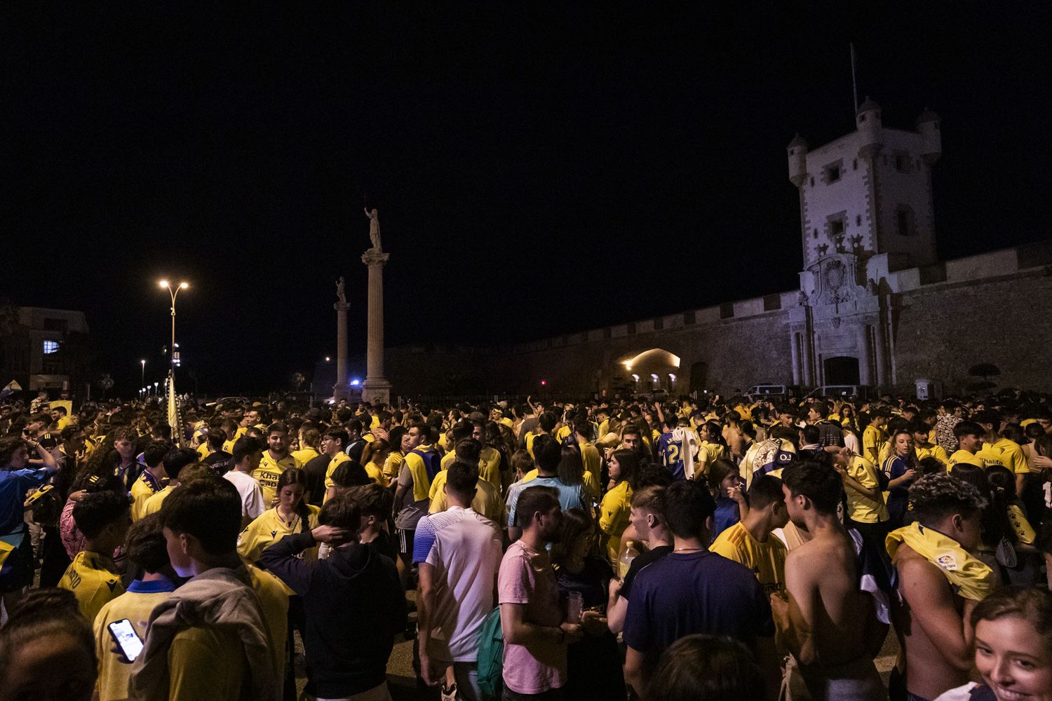 Fiesta por la permanencia del Cádiz CF 7