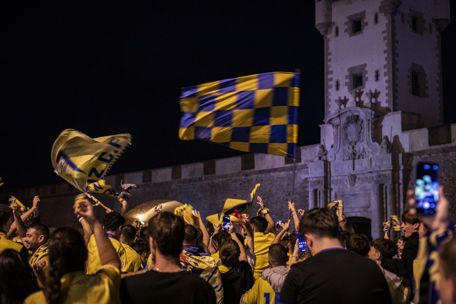 Fiesta por la permanencia del Cádiz CF 9