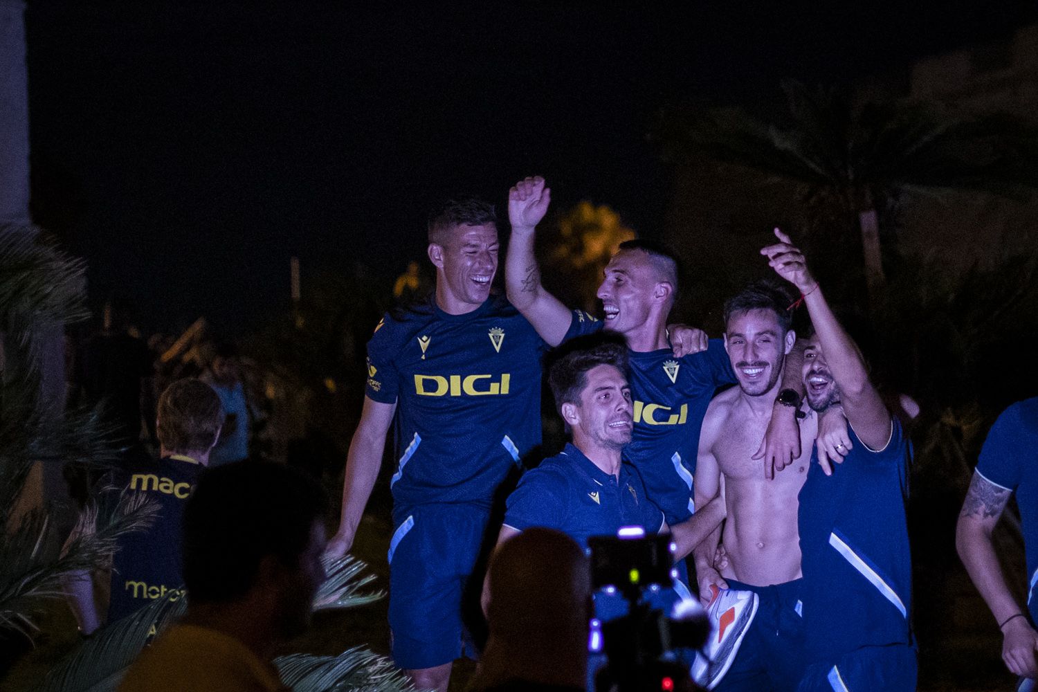 Fiesta por la permanencia del Cádiz CF 20