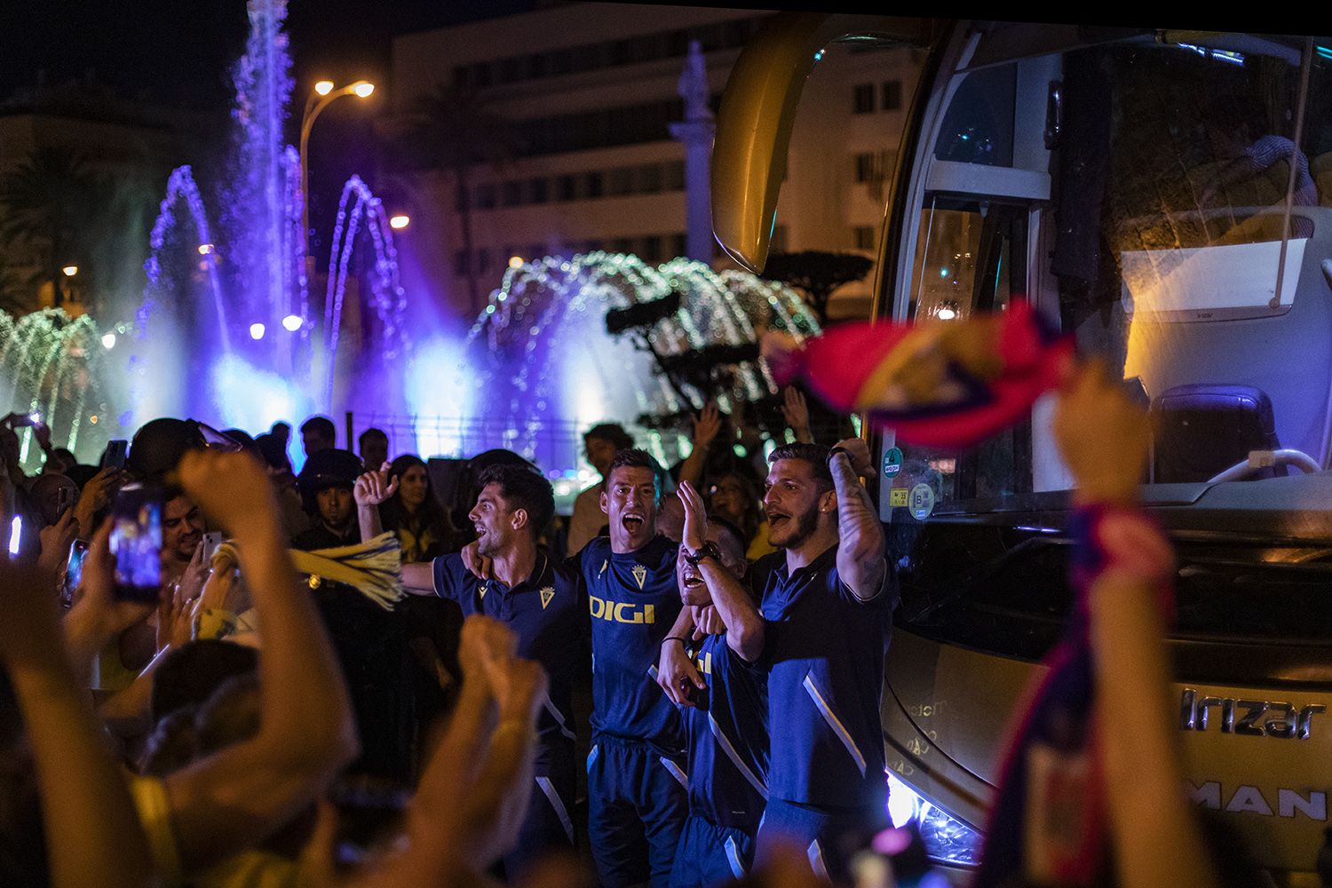 Fiesta por la permanencia del Cádiz CF 21