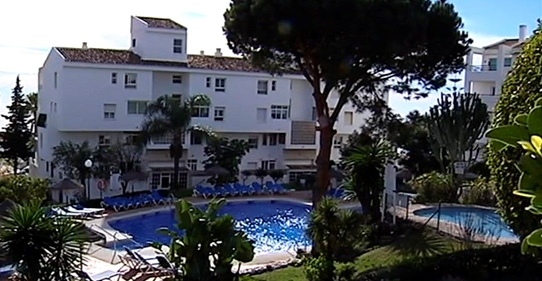 Piscinas del complejo La Costa World donde sucedieron los hechos.