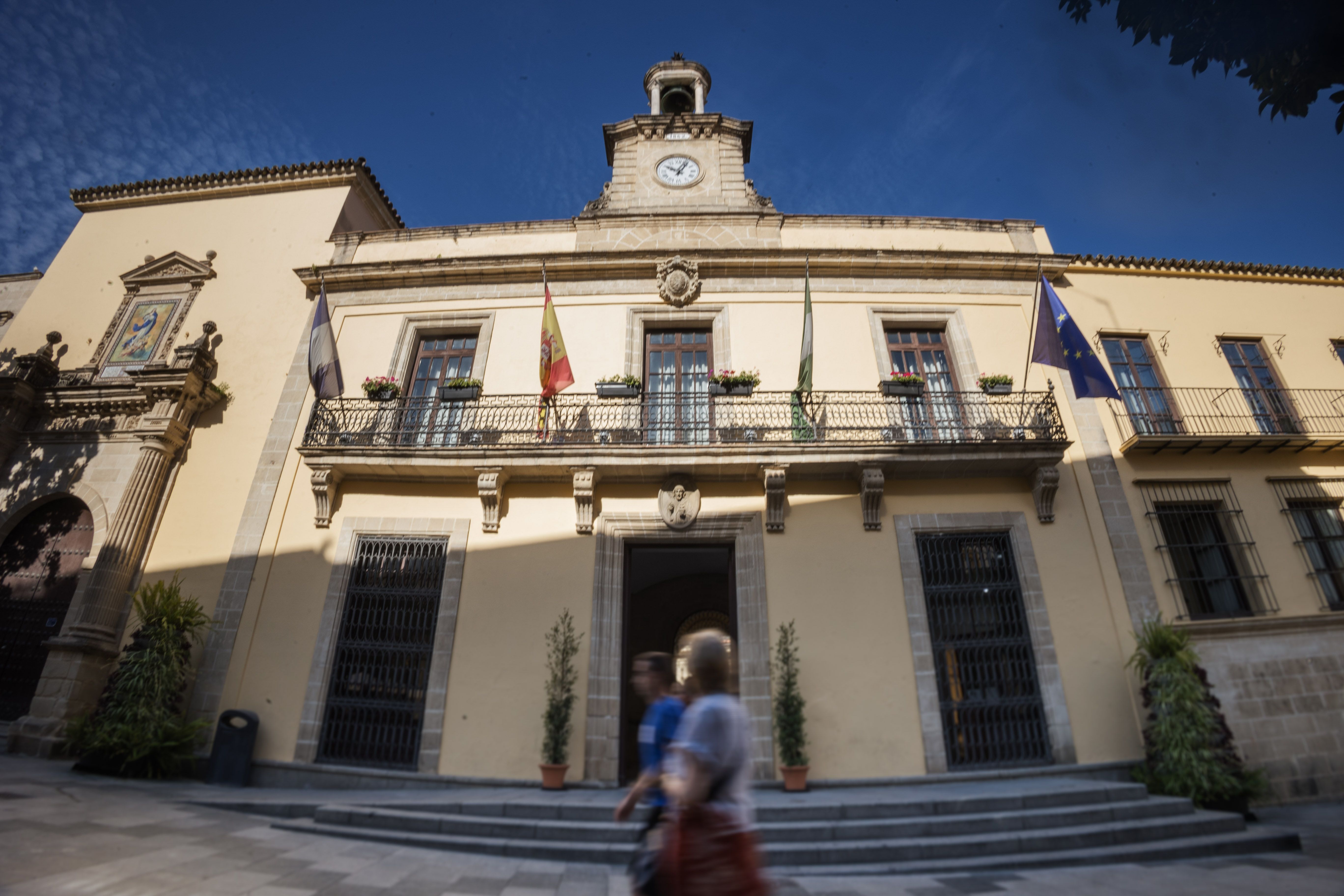 Fachada del Ayuntamiento de Jerez en una fotografía de archivo. 