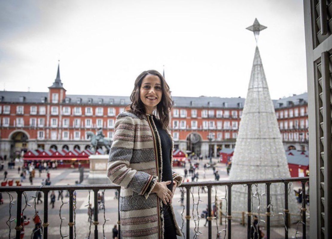 Arrimadas, en una imagen reciente en su cuenta de Instagram, luciendo embarazo. 